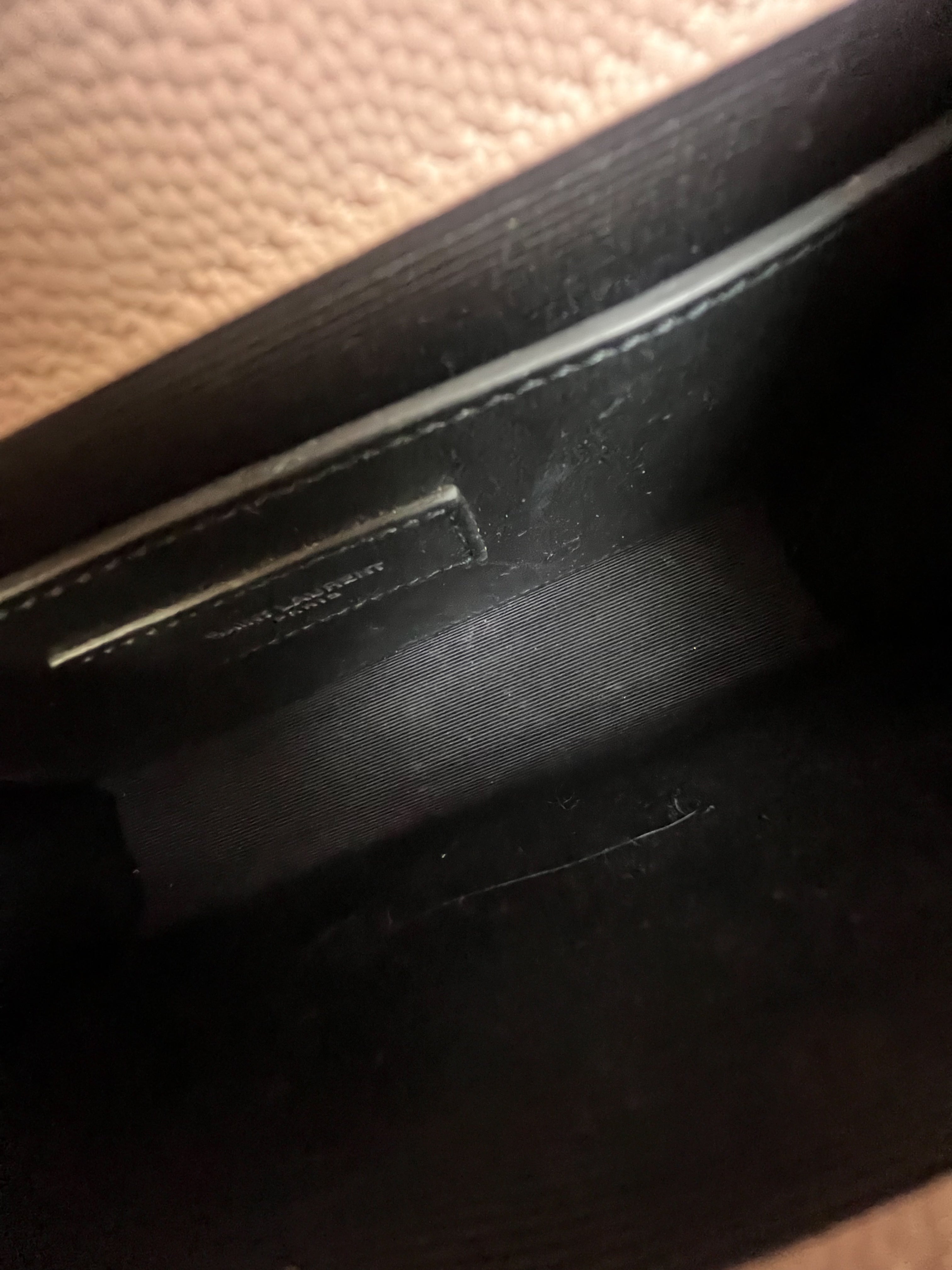 Saint Laurent Kate Tassel Chain Wallet