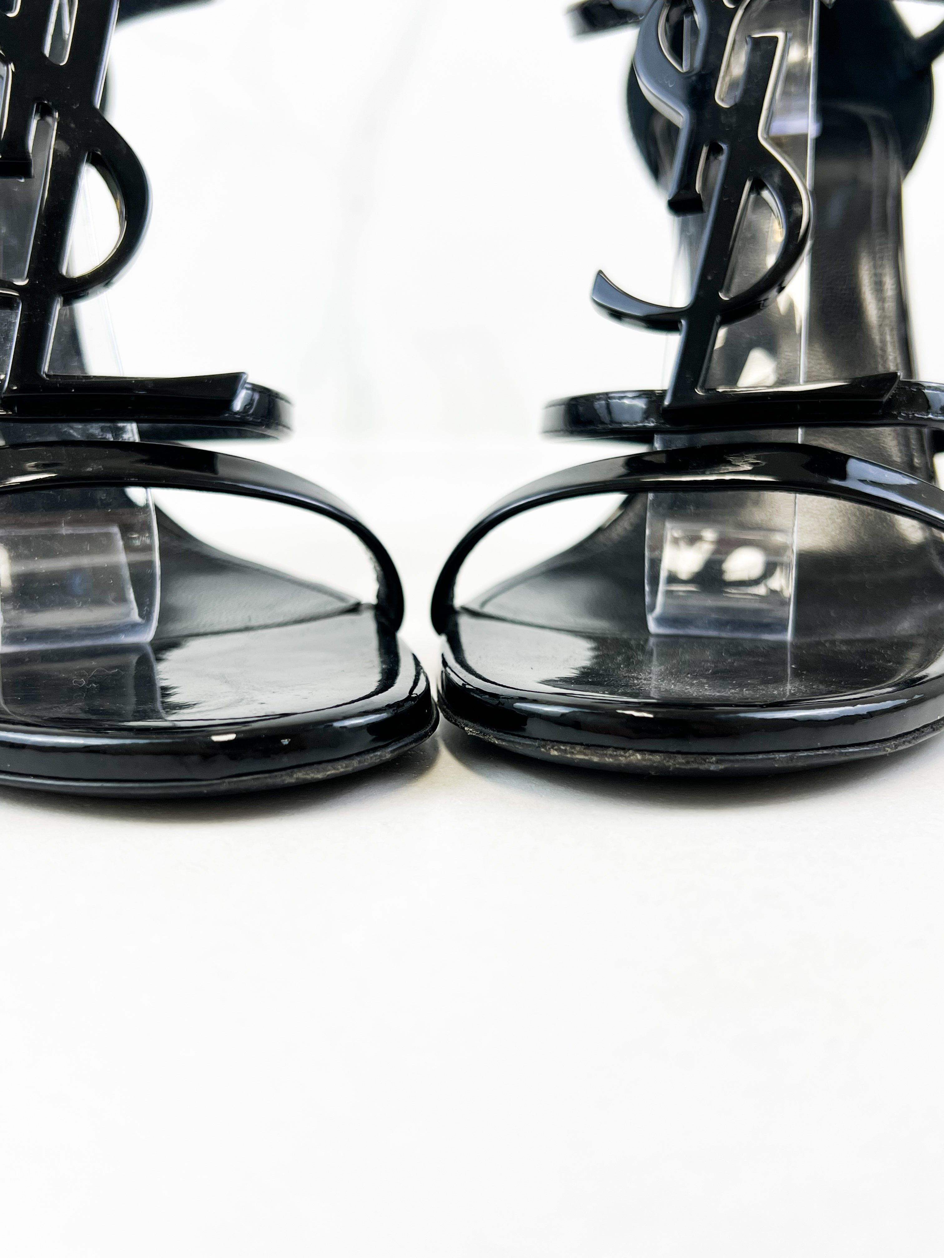 Saint Laurent Cassandra Sandal Size 36