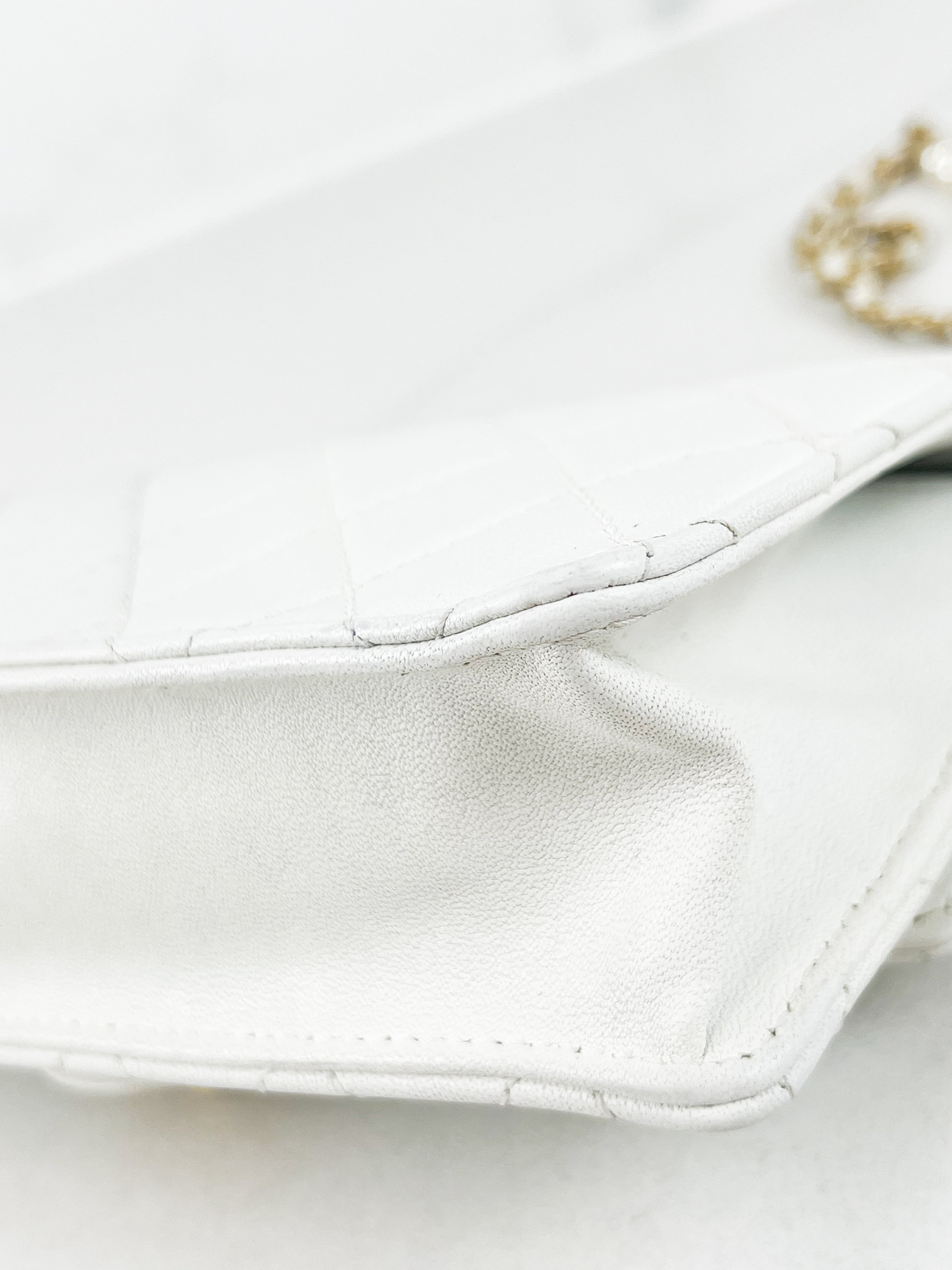 Jacquemus White Le Grand Bambino Tote Bag