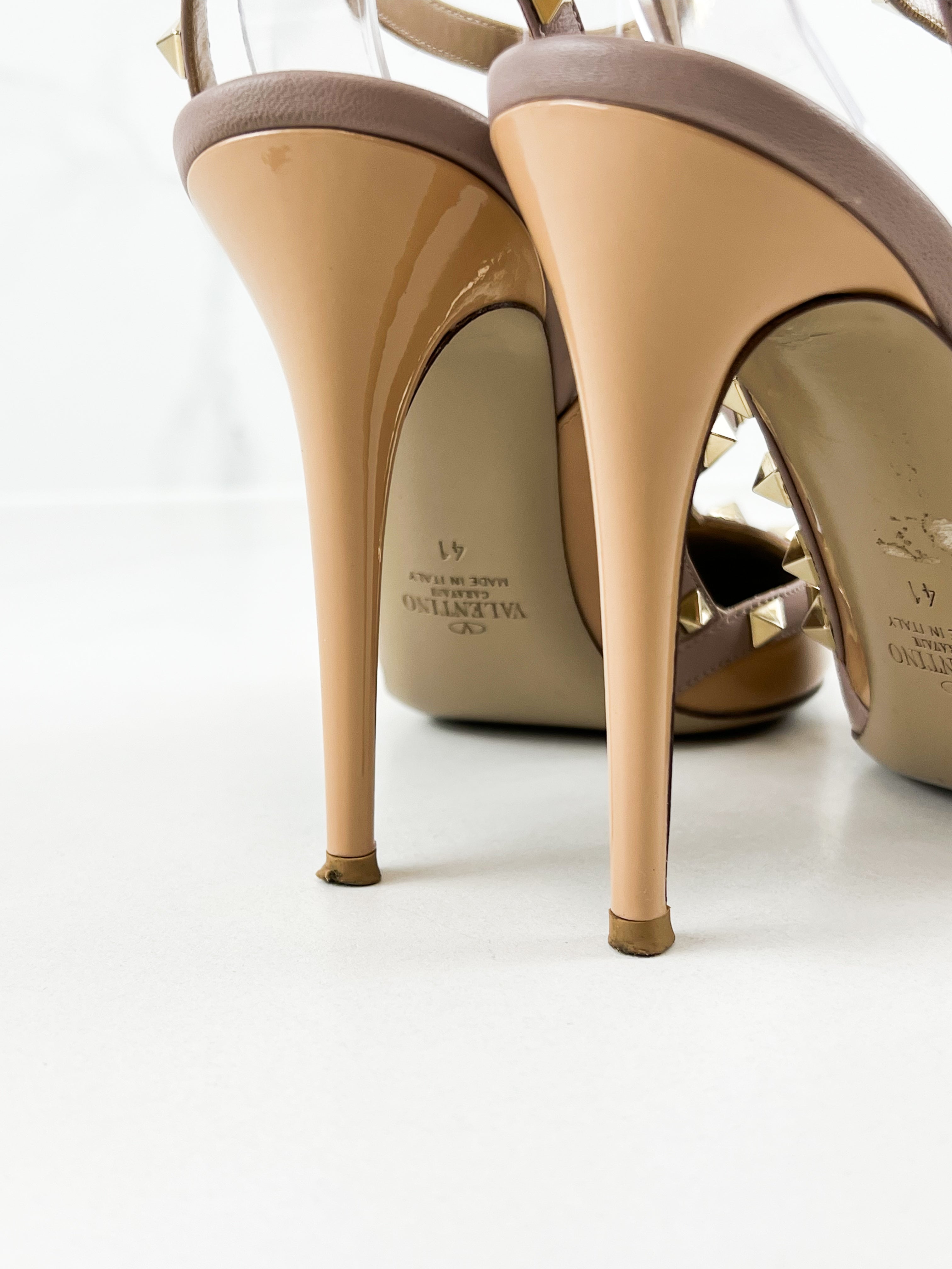 Valentino Caged Rockstud Pumps Size 41