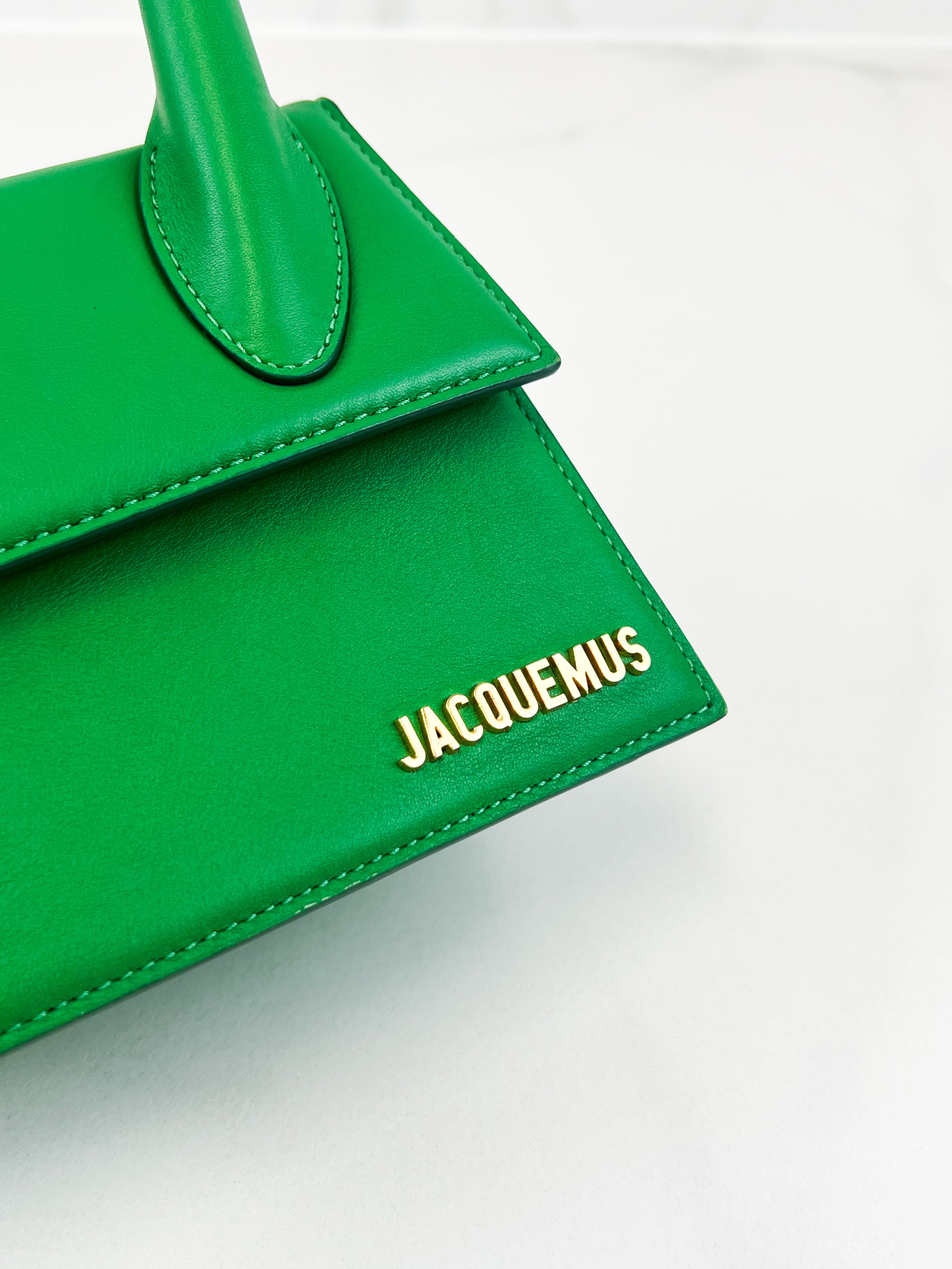 Jacquemus Green Le Chiquito Moyen