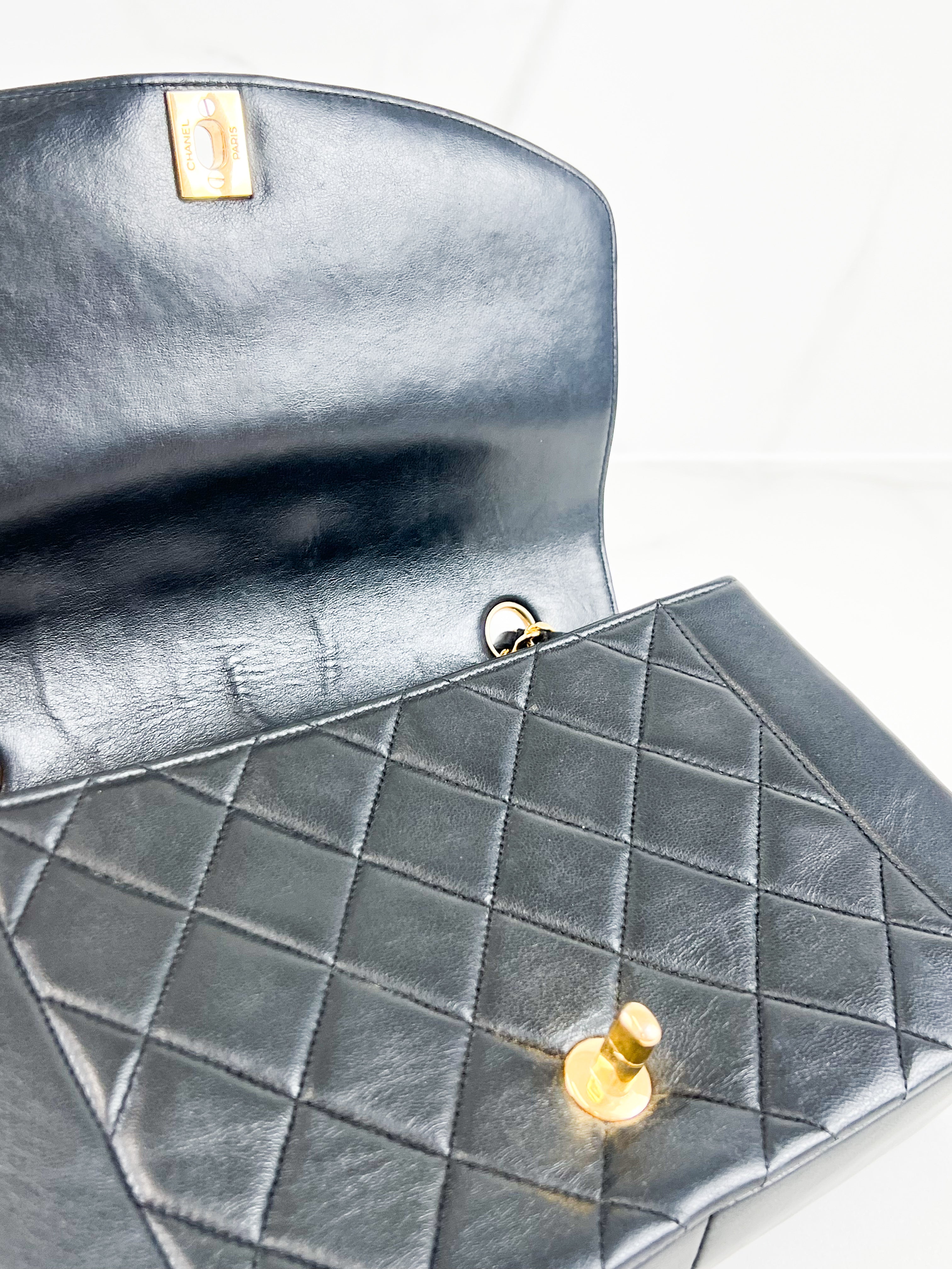 Chanel Vintage Diana Flap Medium Lambskin