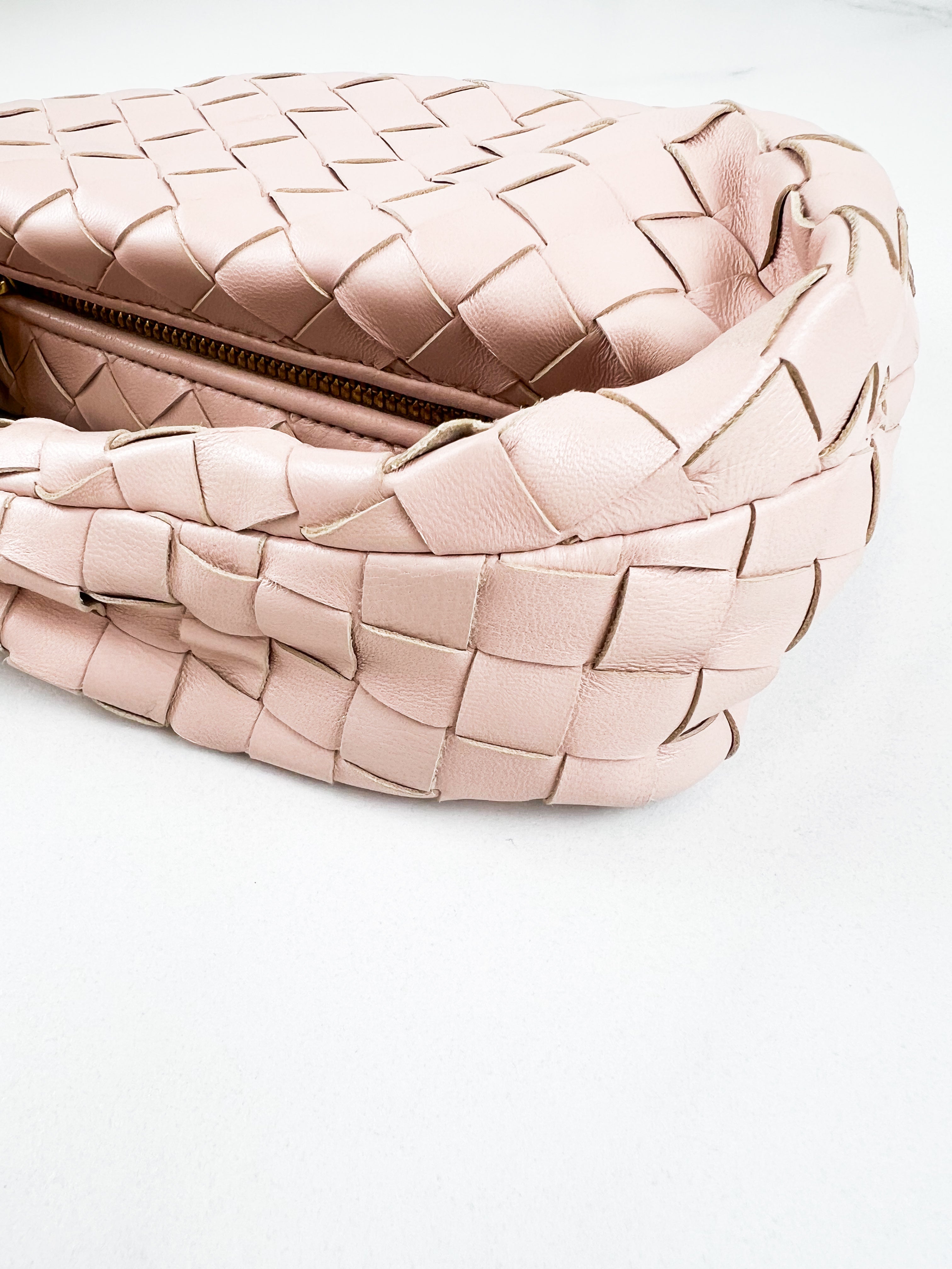 Bottega Veneta Light Pink Mini Jodie
