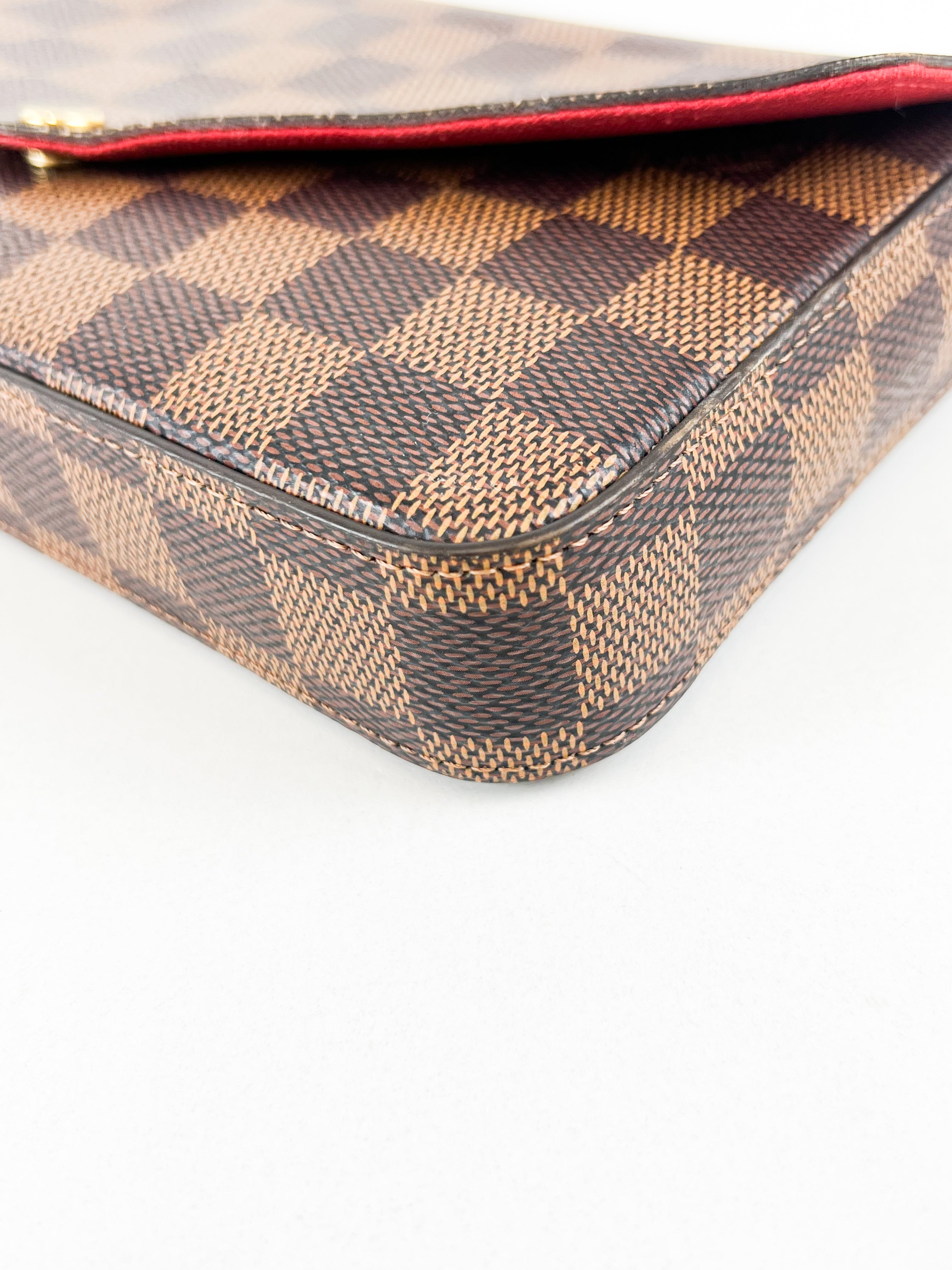Louis Vuitton Felicie Pochette Damier Ebene