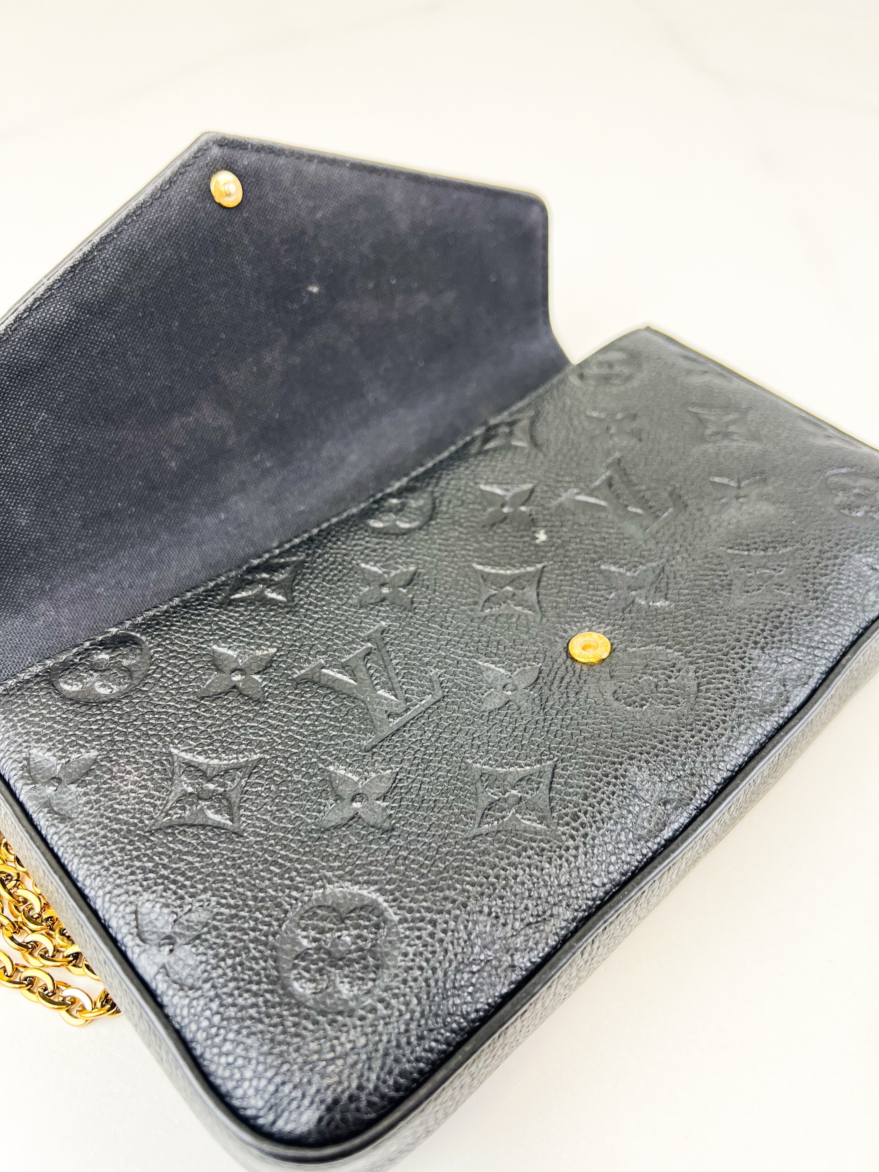 Louis Vuitton Felicie Pochette Monogram Empriente Leather