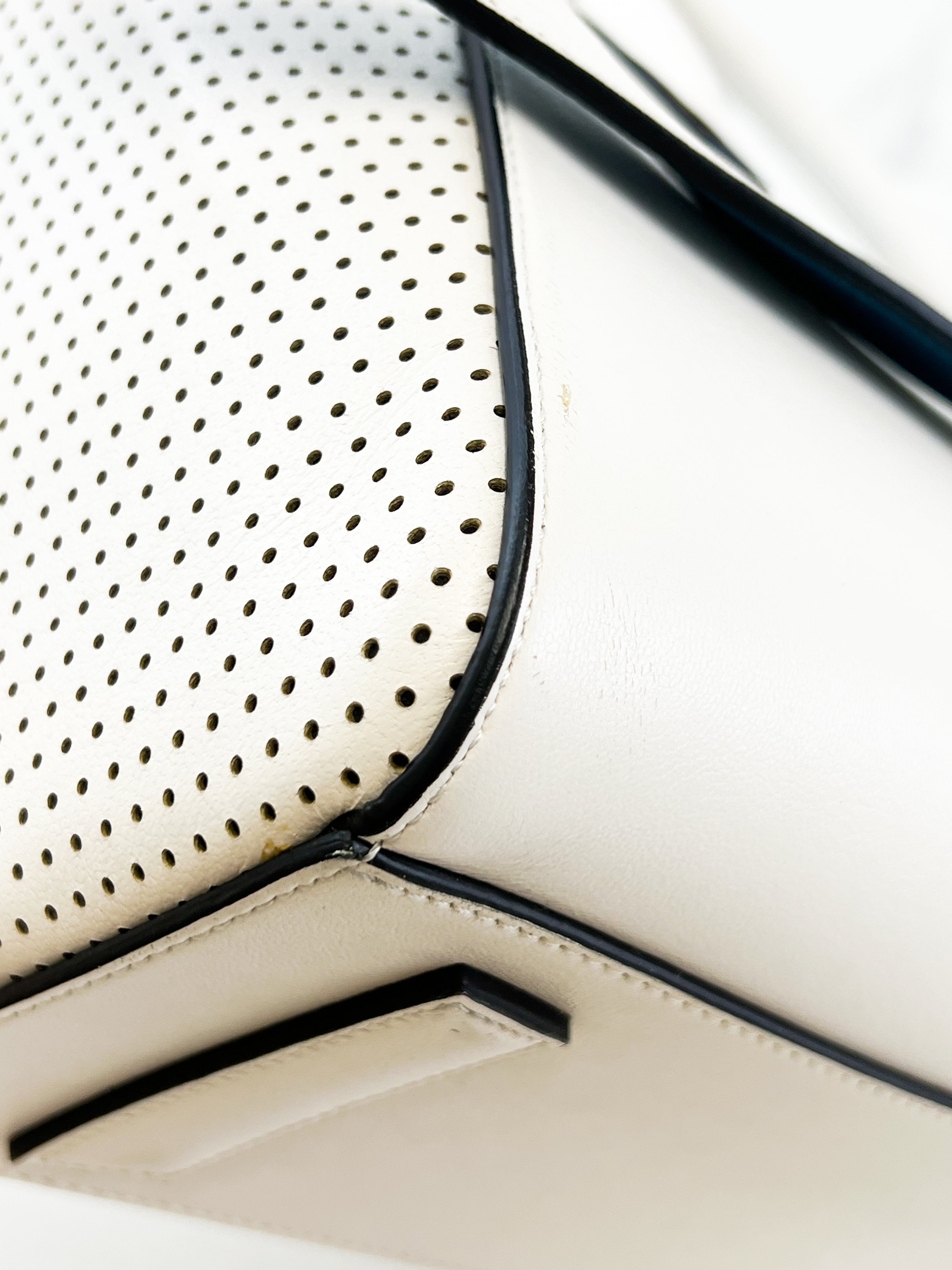 Givenchy Antigona Leather Small White Shoulder Bag