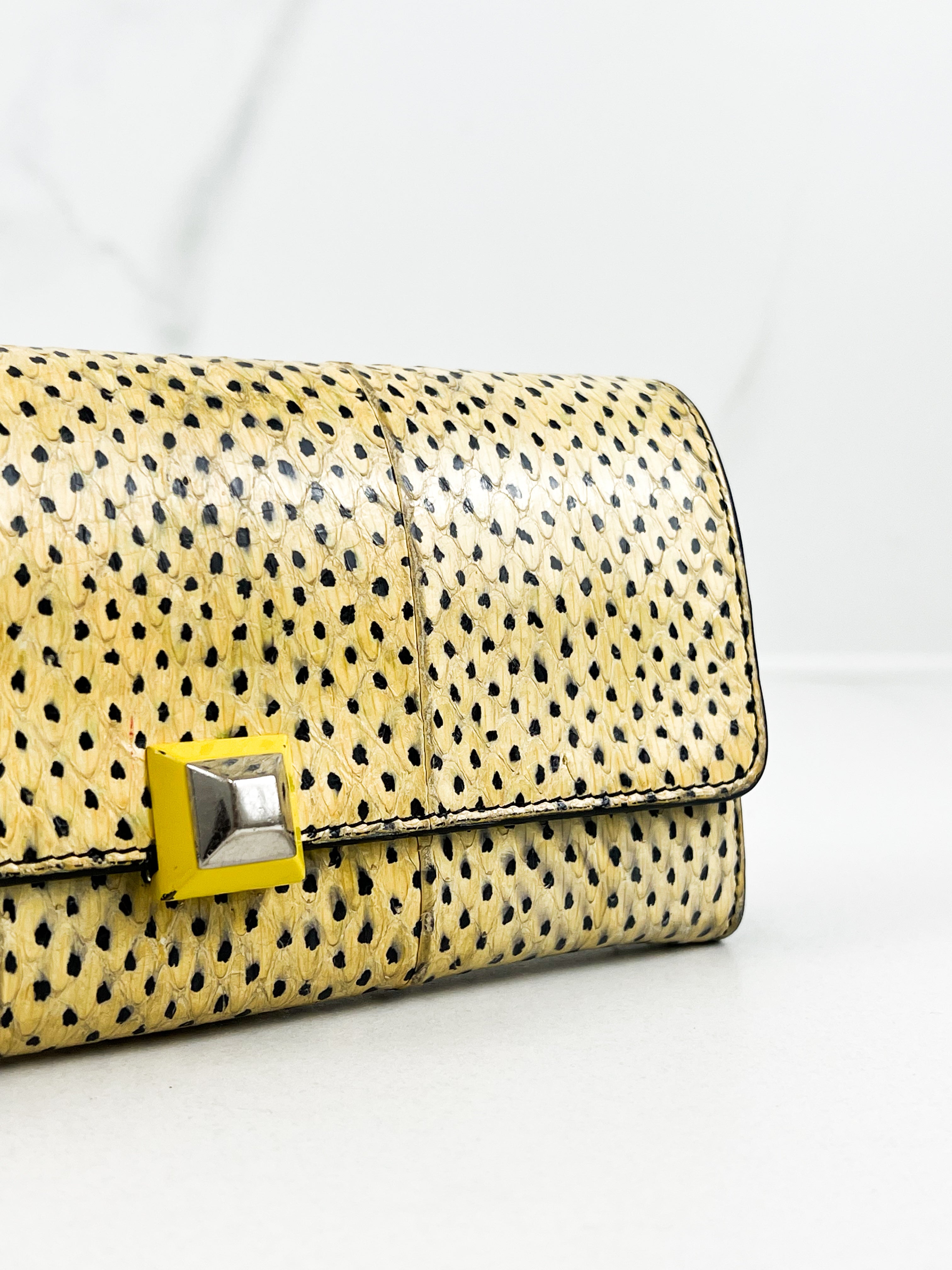 Fendi Wallet in Exotic Watersnake (Elaphe)