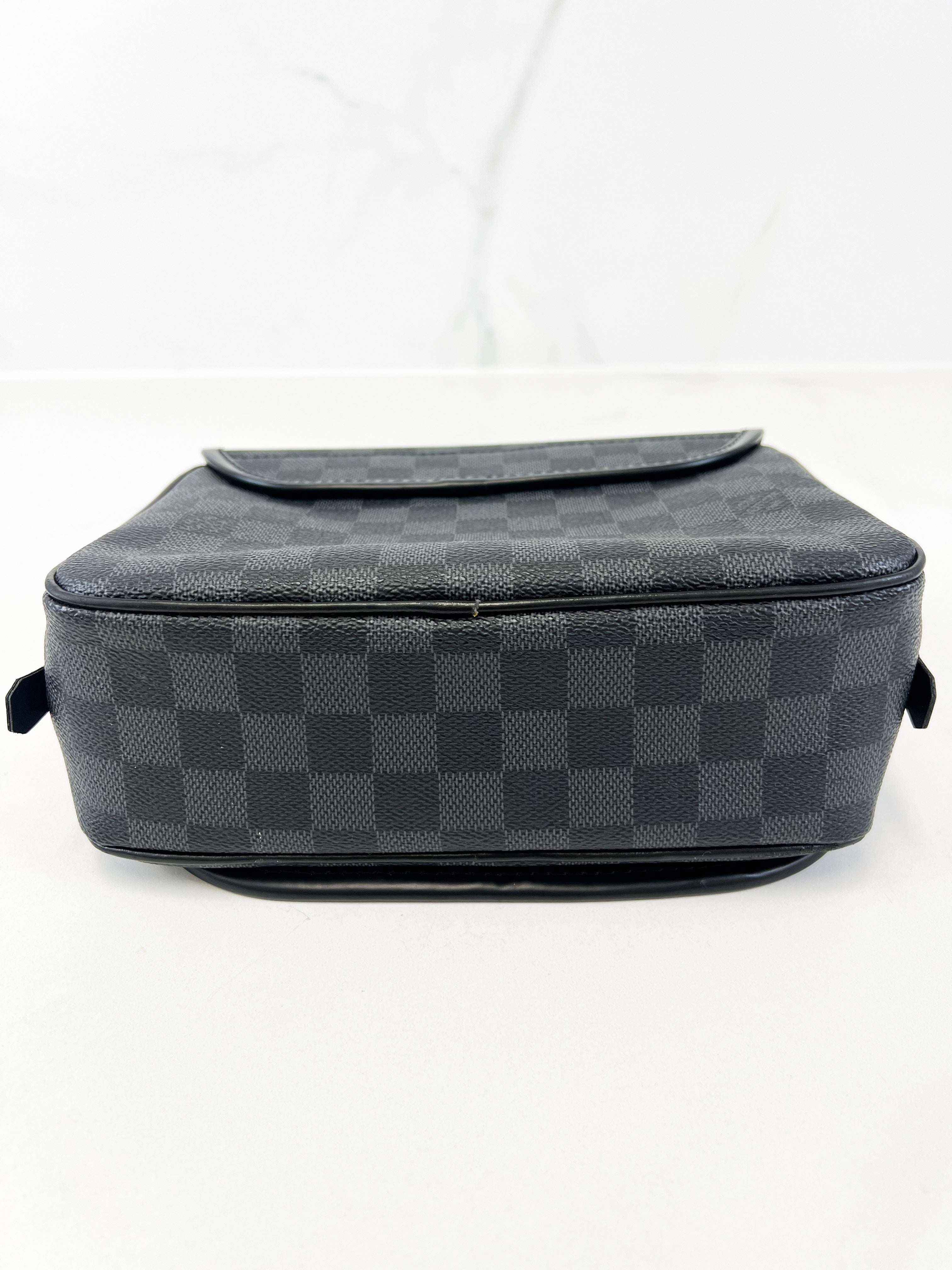 Louis Vuitton Graphite Hanging Toiletry Pouch