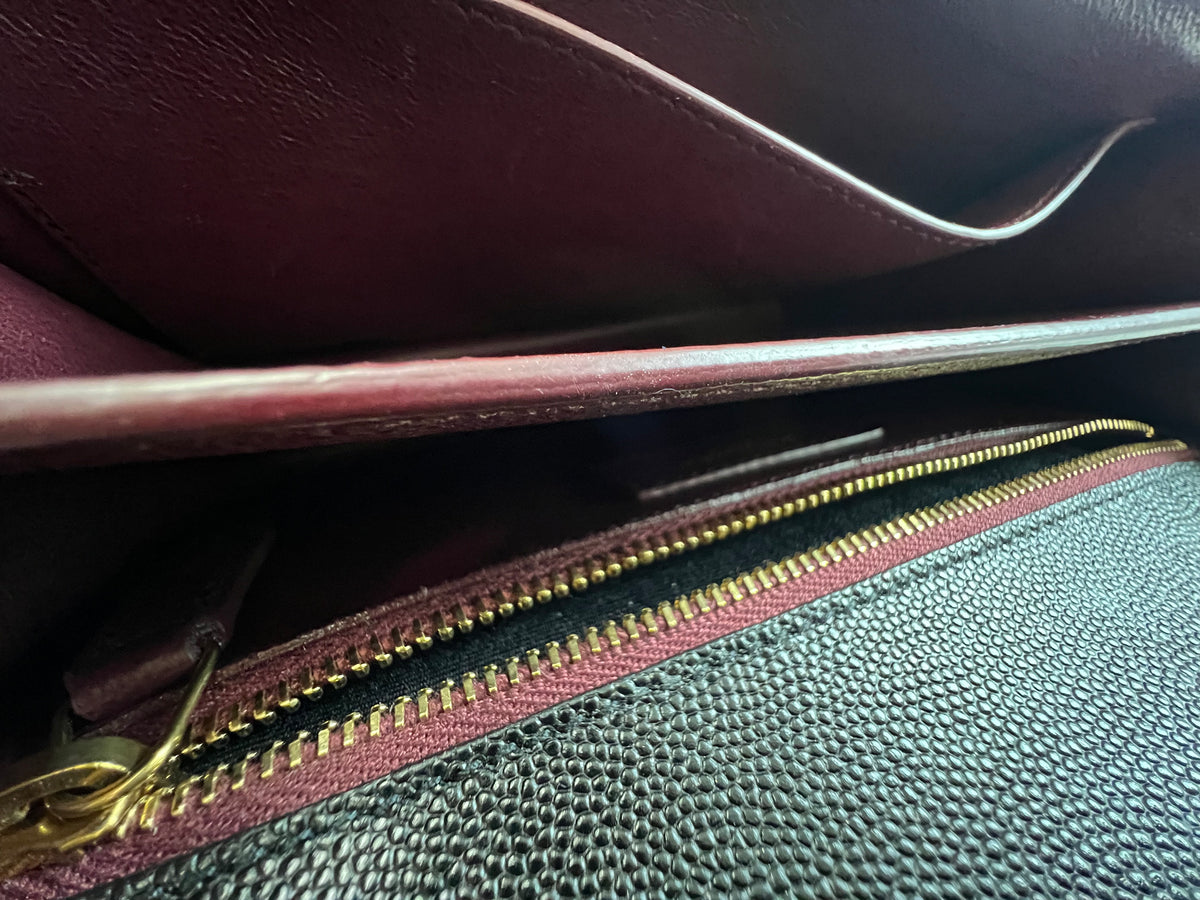 Saint Laurent Cassandra Shoulder Bag with GHW