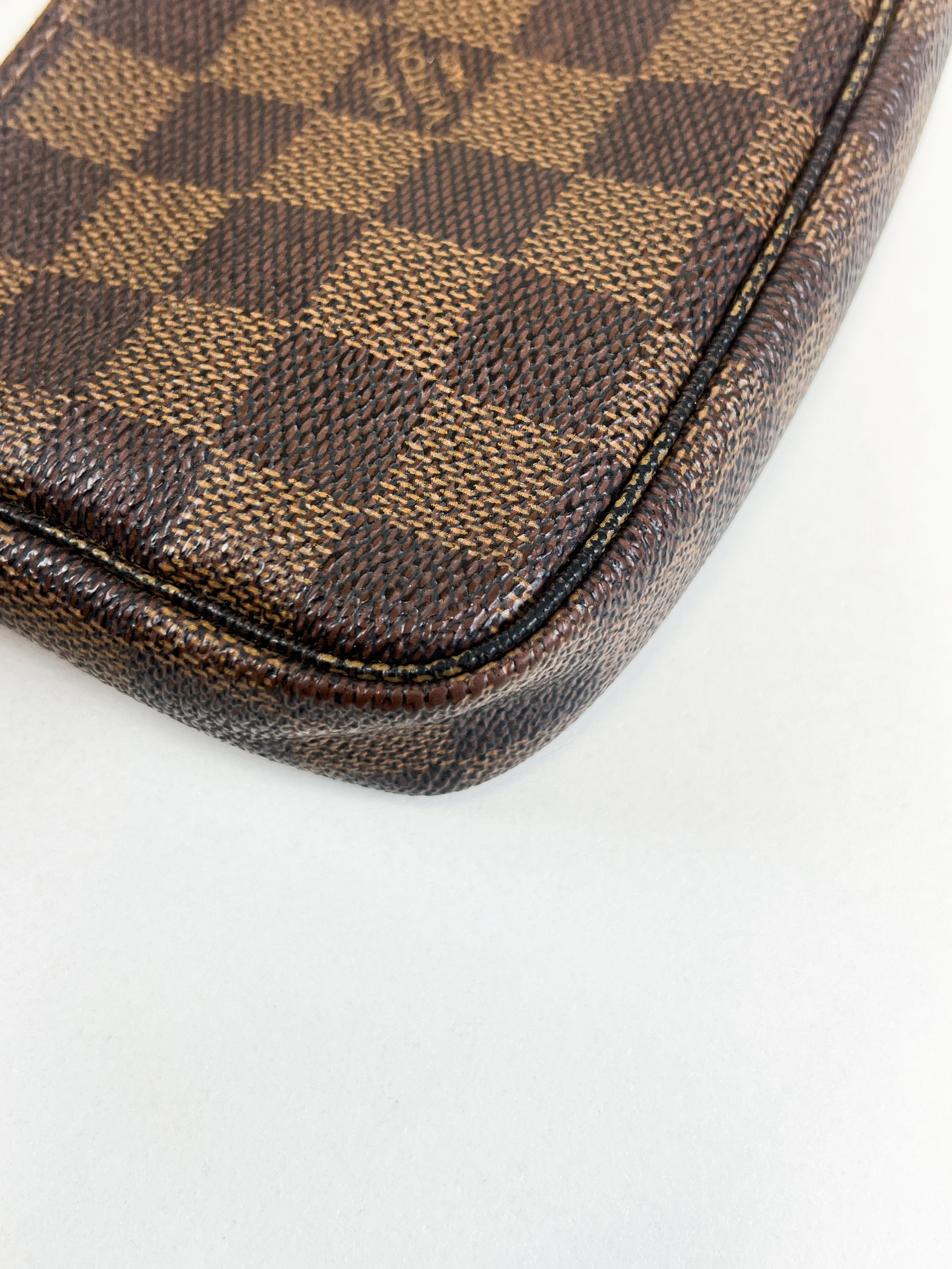 Louis Vuitton Damier Ebene Canvas Mini Pochette