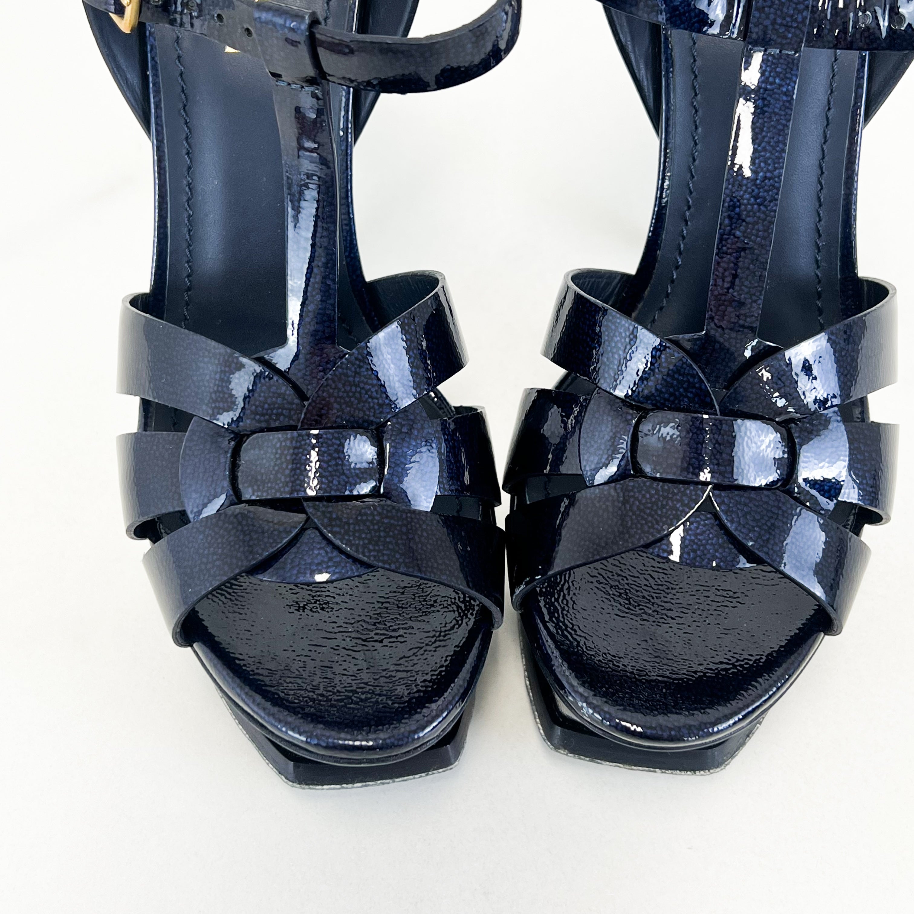 Saint Laurent Patent Tributes 105 Size 37.5