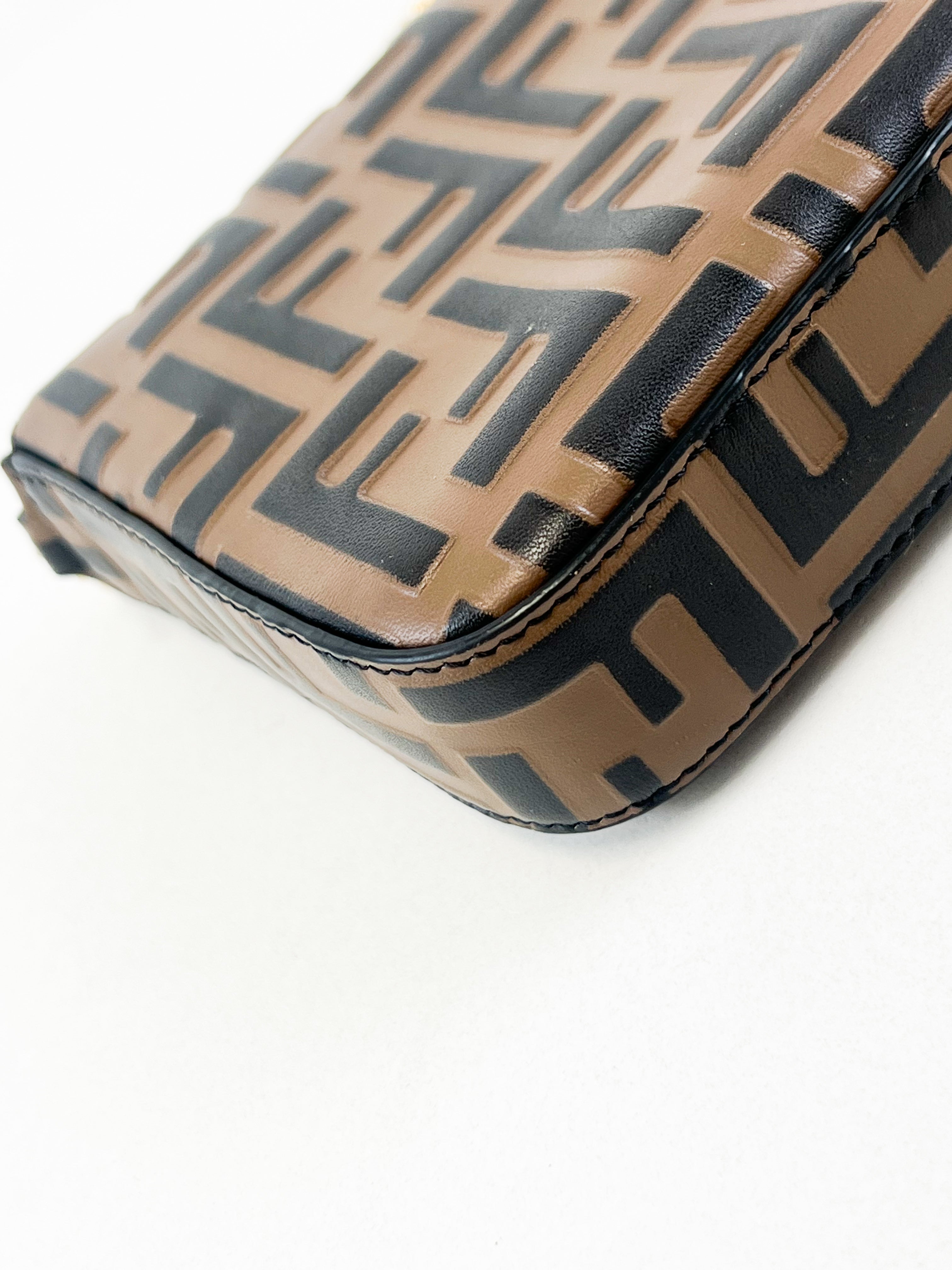 Fendi F Wallet on Chain with Pouch
