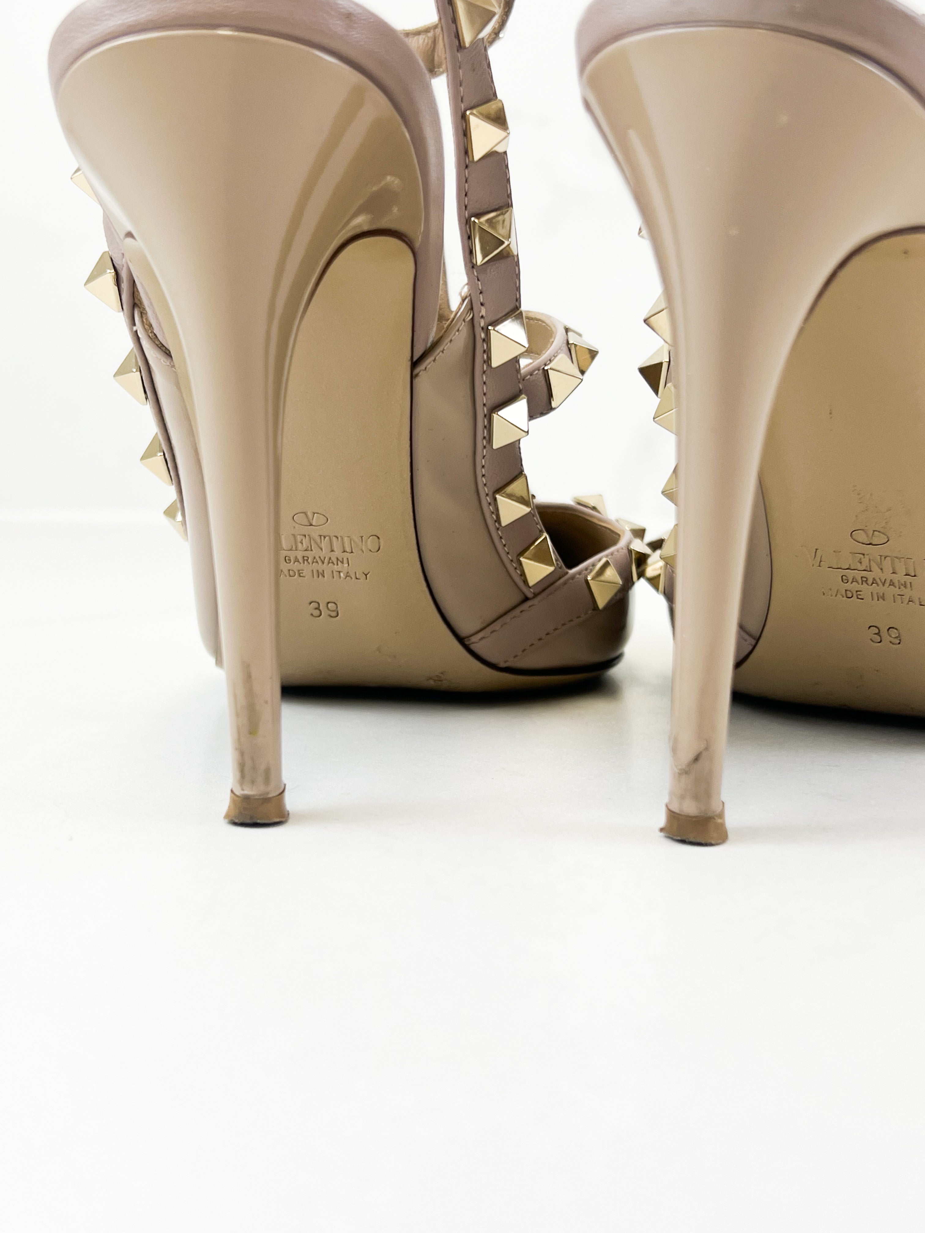 Valentino Caged Rockstud Pumps Size 39