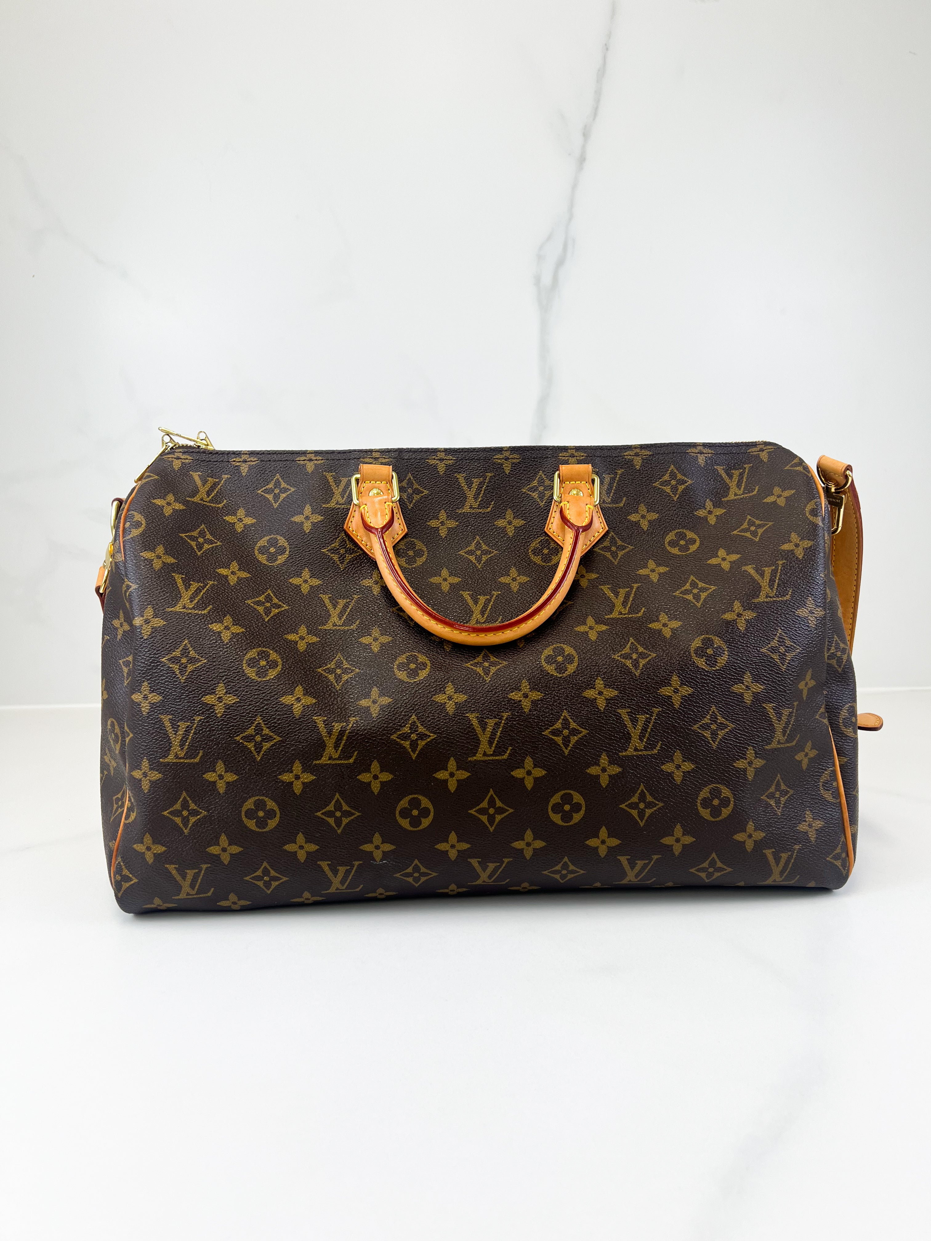 Louis Vuitton Monogram Speedy 40 Bandouliere