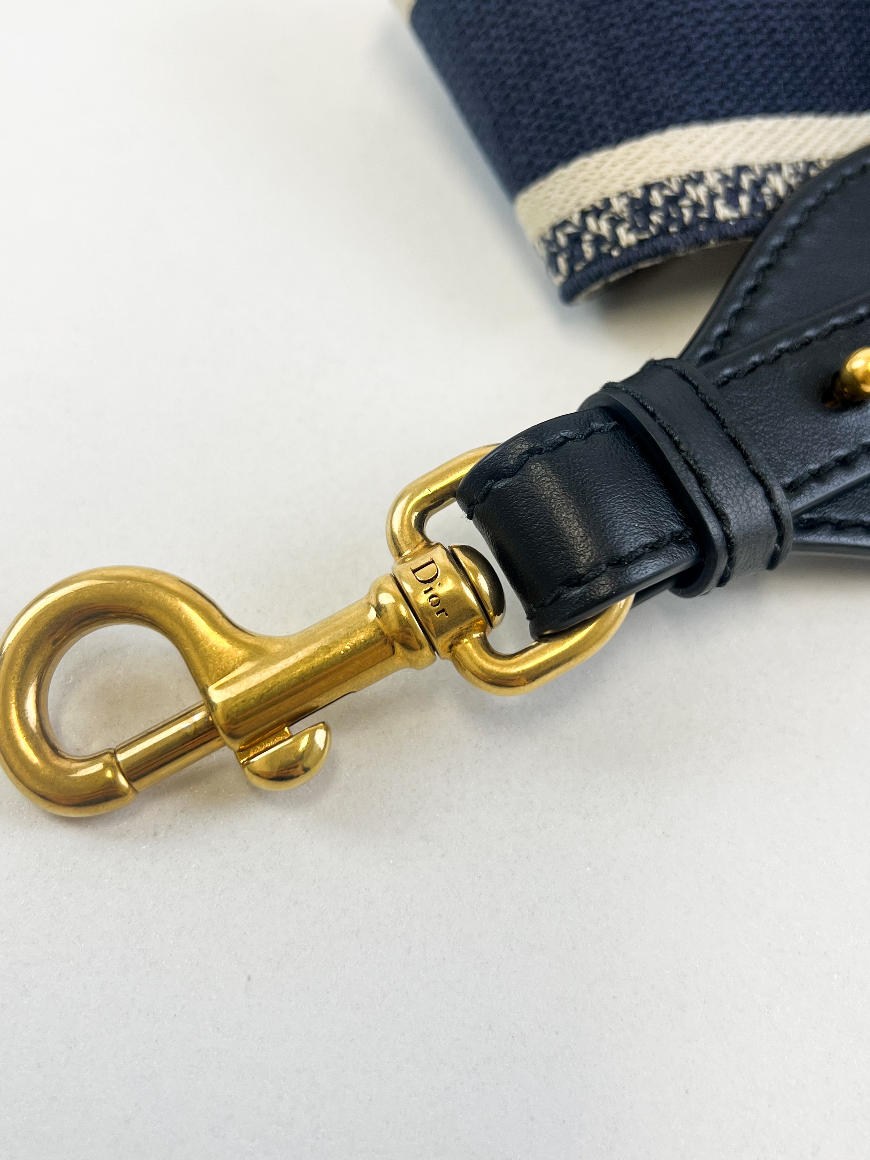 Christian Dior Oblique Saddle Strap