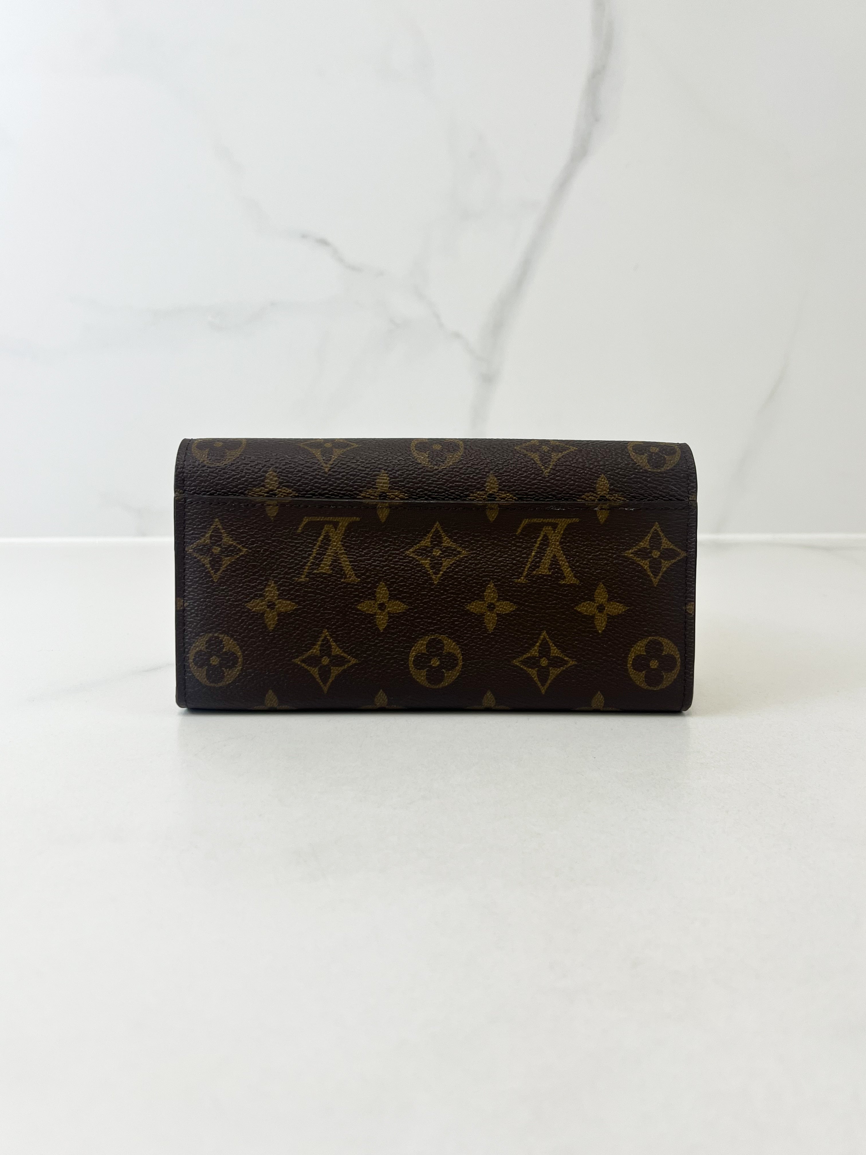 Louis Vuitton Sarah Wallet Monogram Canvas