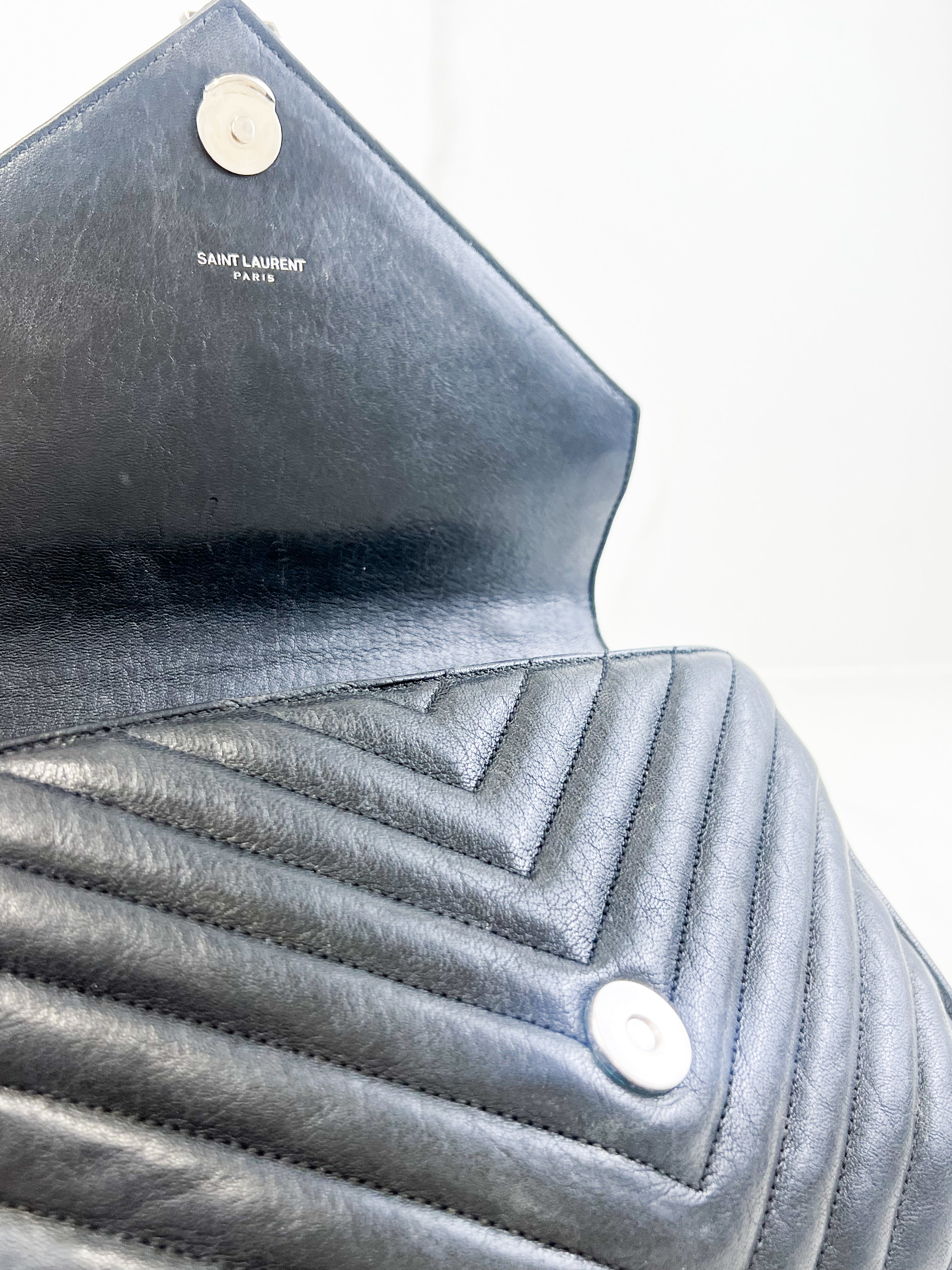 Saint Laurent Black College Bag