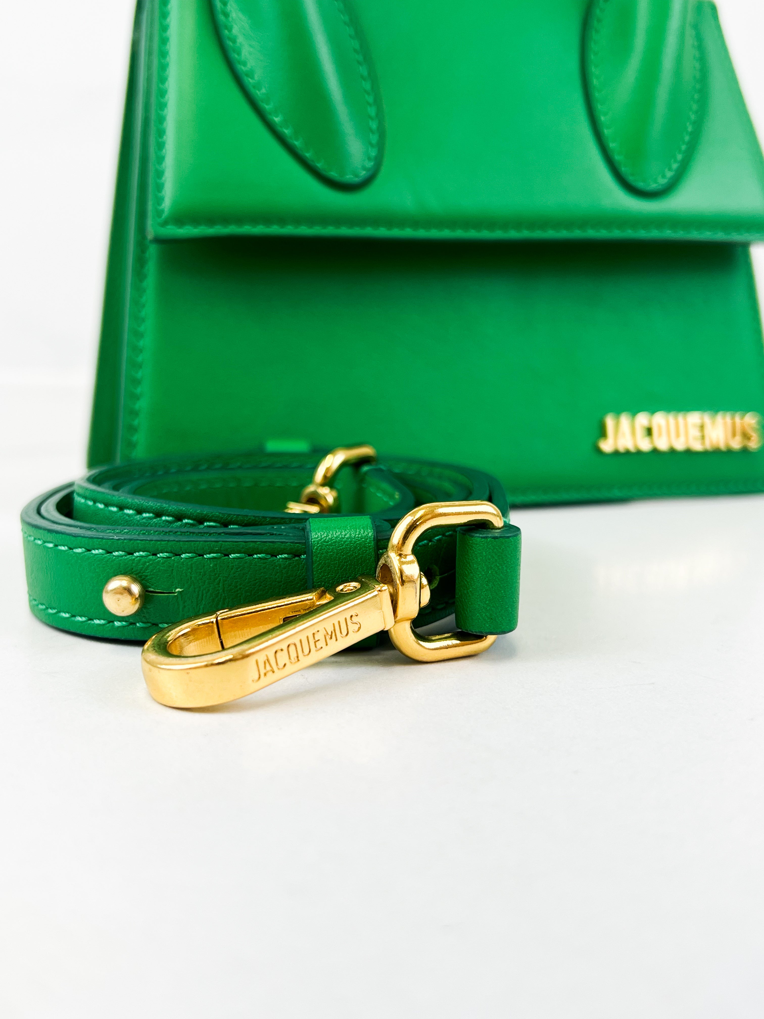 Jacquemus Green Le Chiquito Moyen