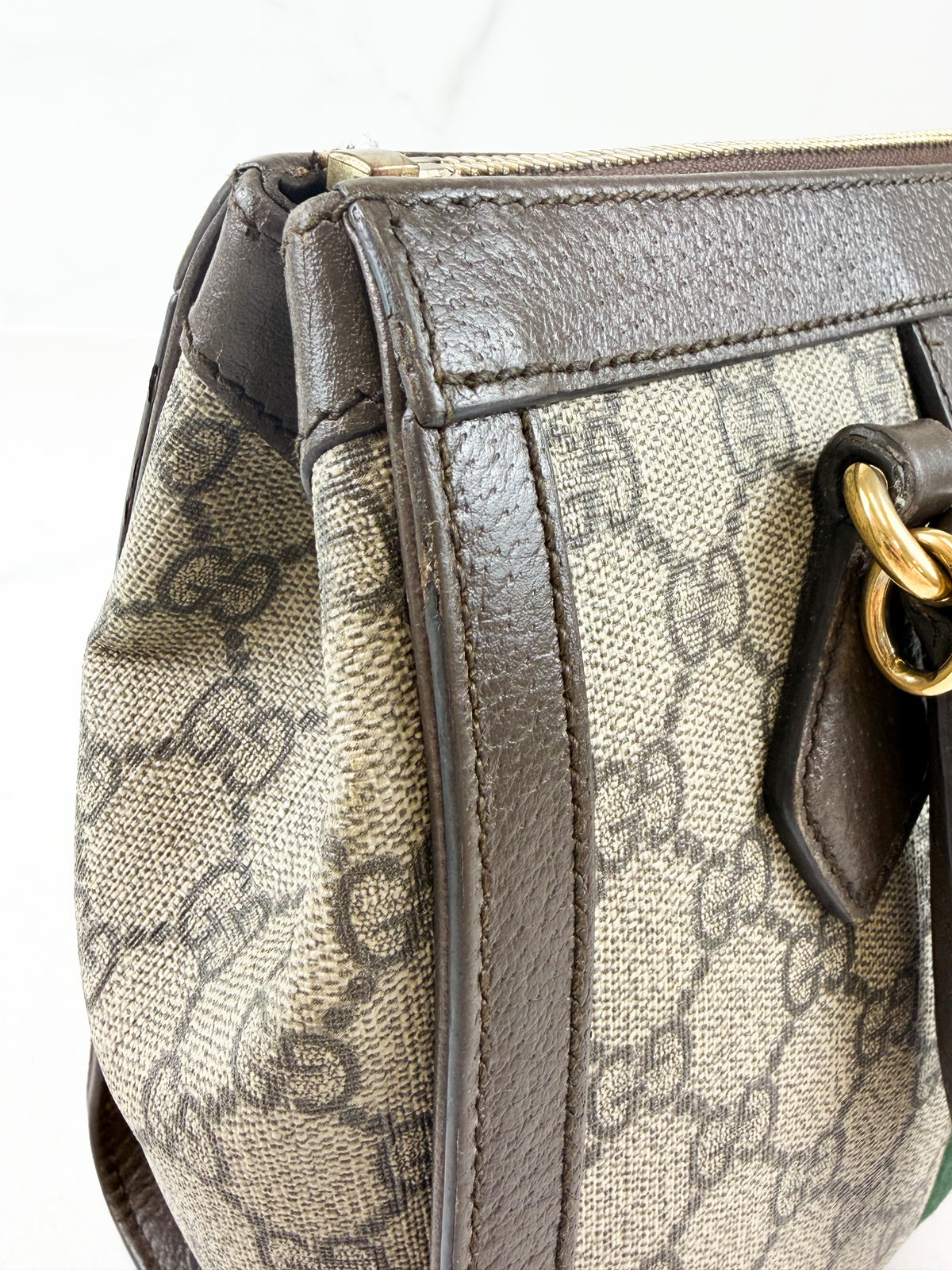 Gucci Small GG Supreme Ophidia Tote Bag
