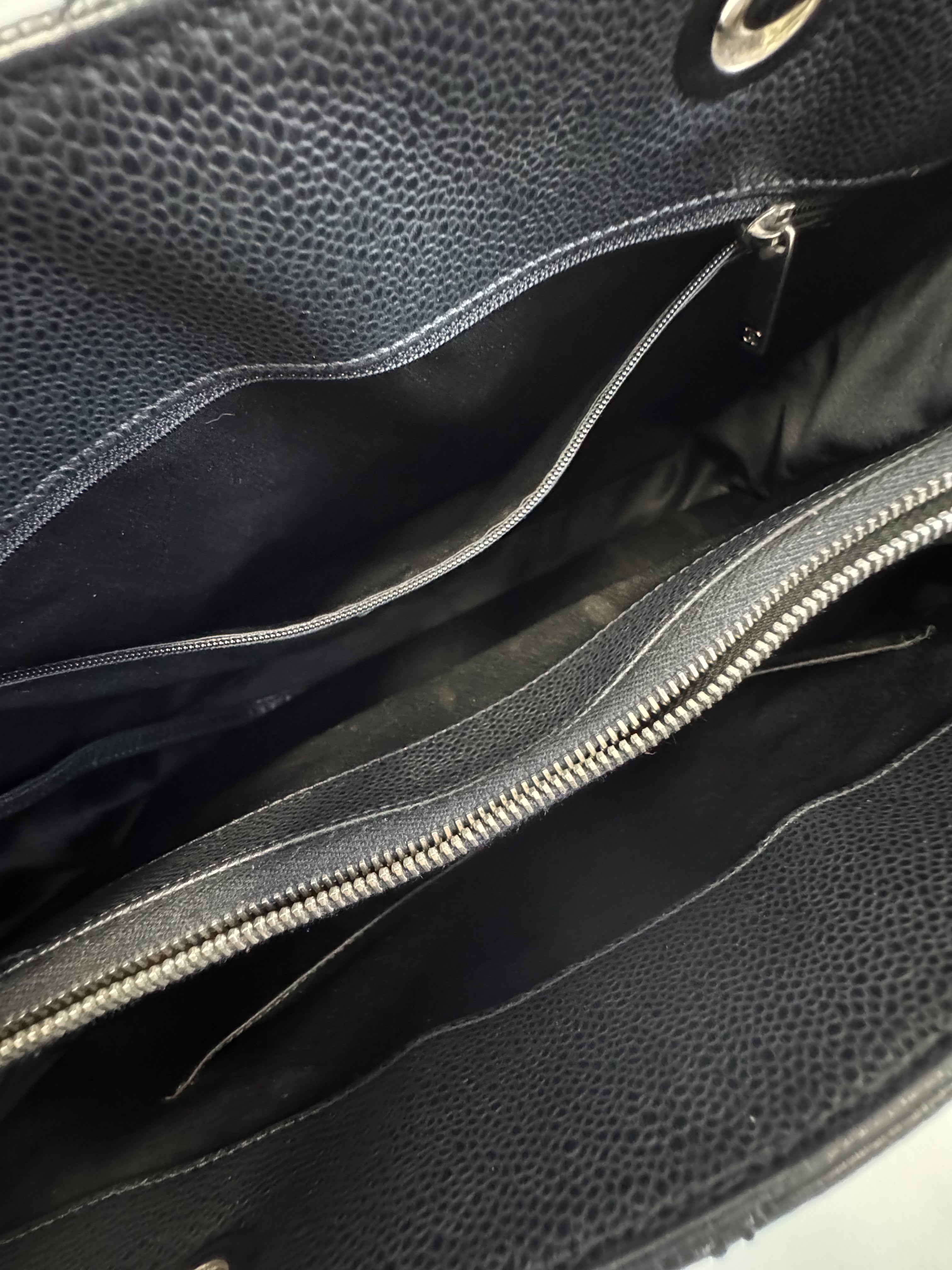 Chanel CC Black Caviar GST Tote