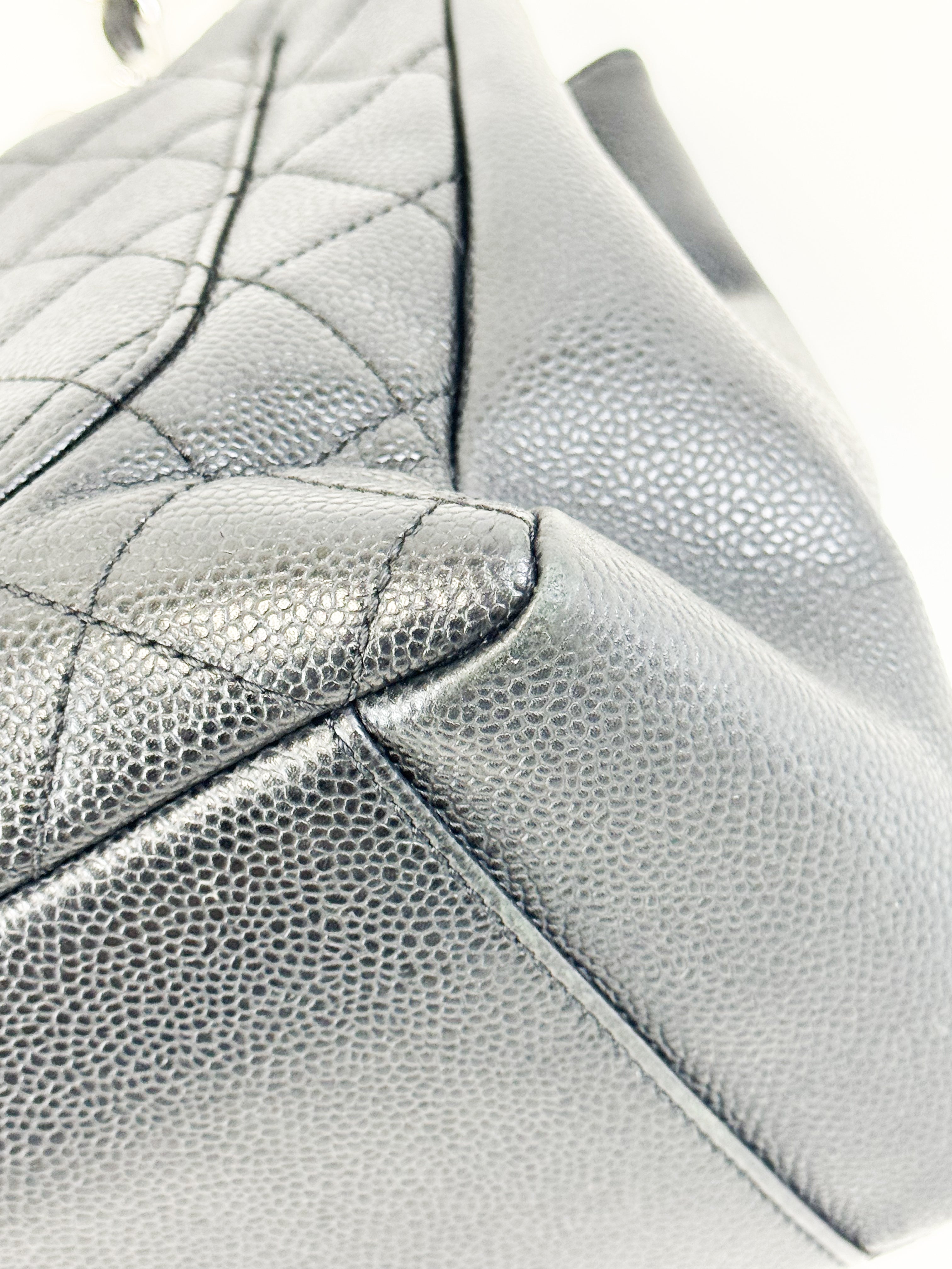 Chanel CC Black Caviar GST Tote