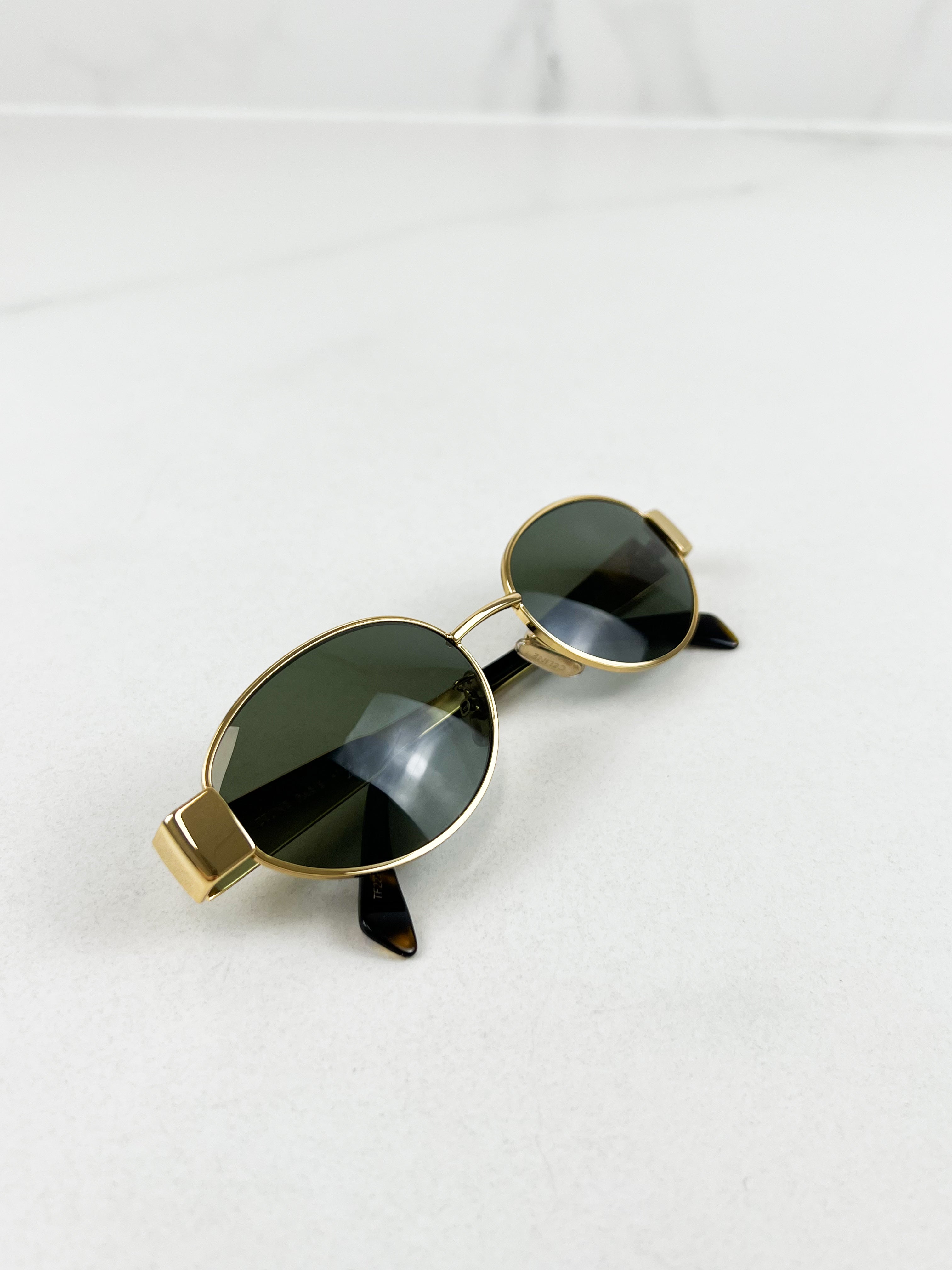 Celine Triomphe Metal Sunglasses