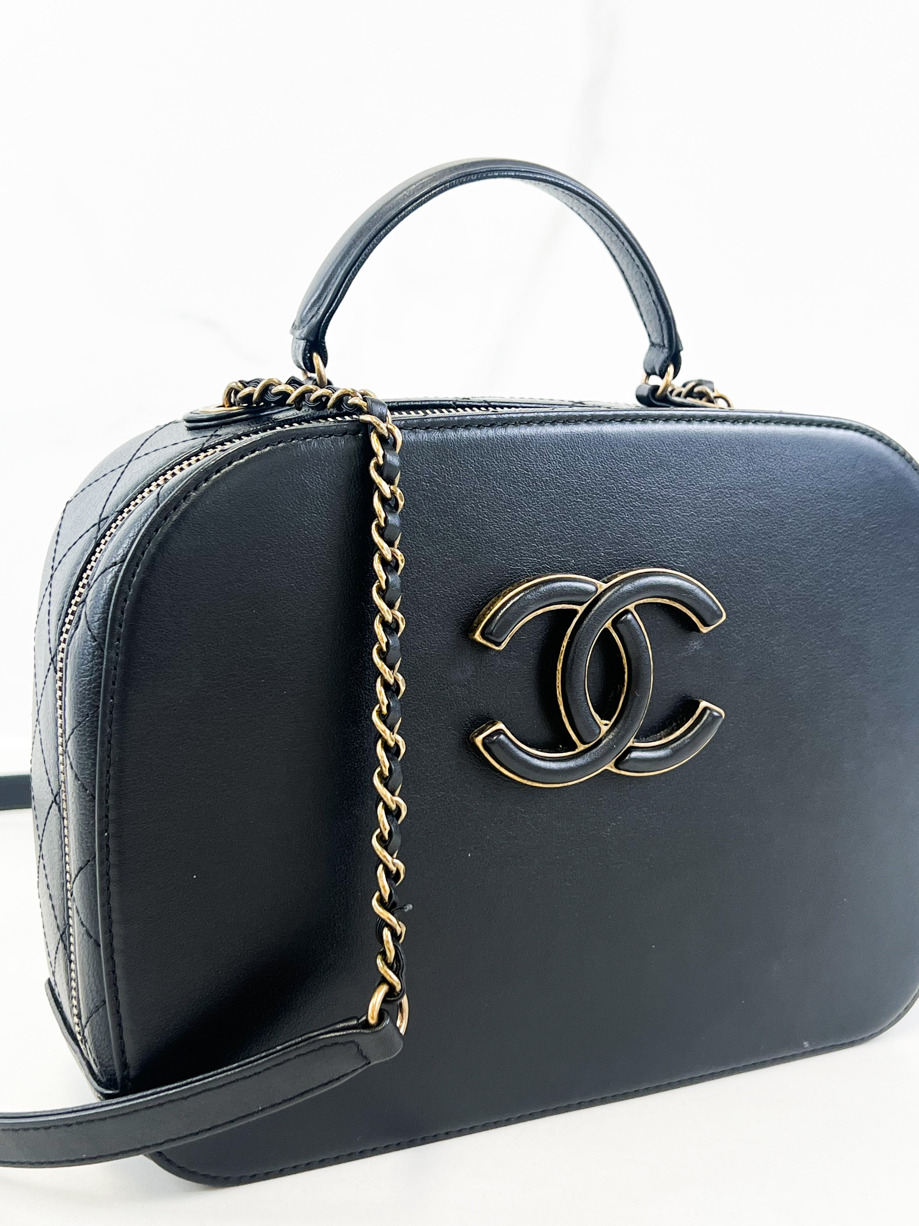 Chanel Black Small Vanity