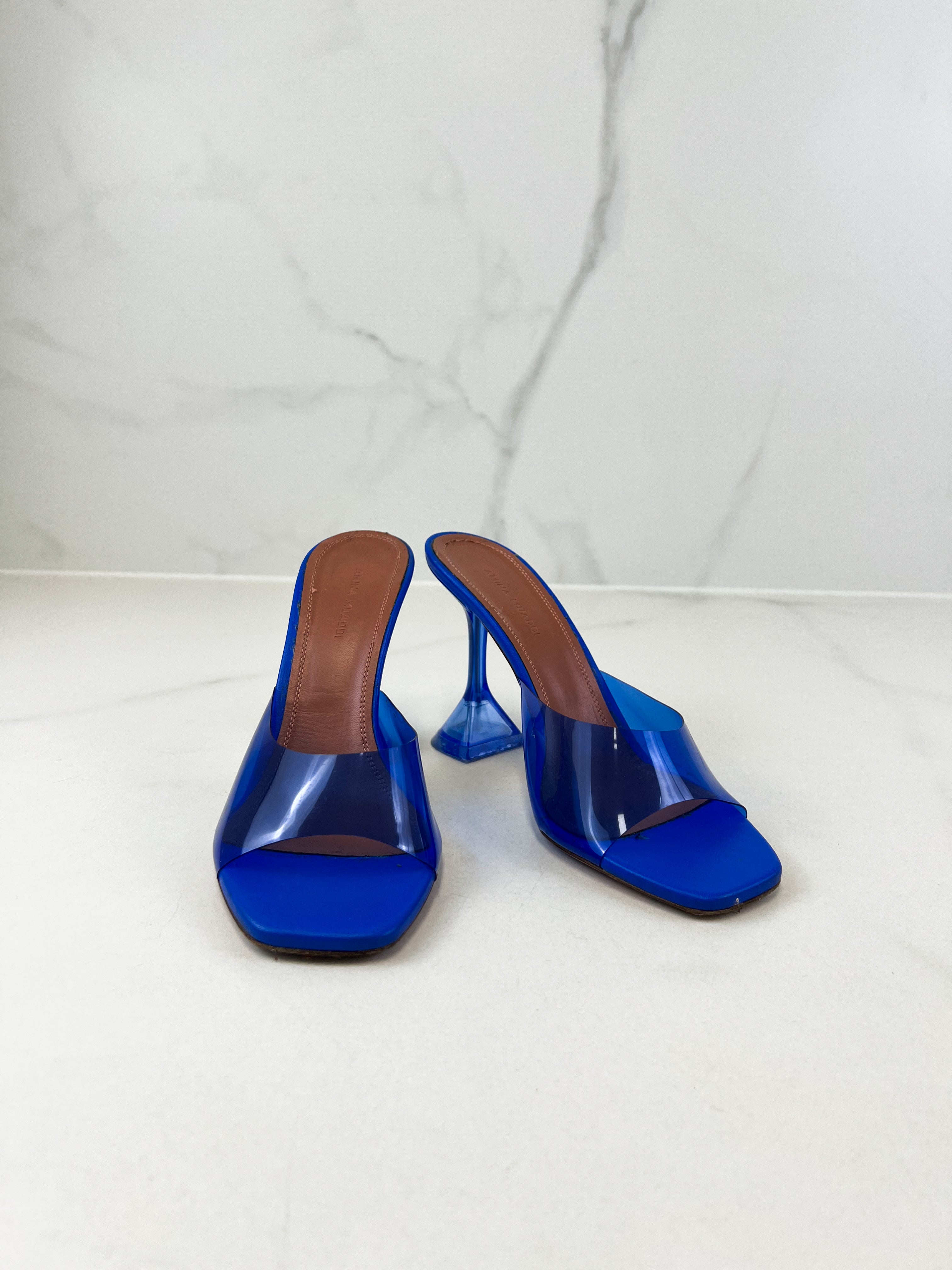 Amina Muaddi Lupita PVC 95mm Size 37.5