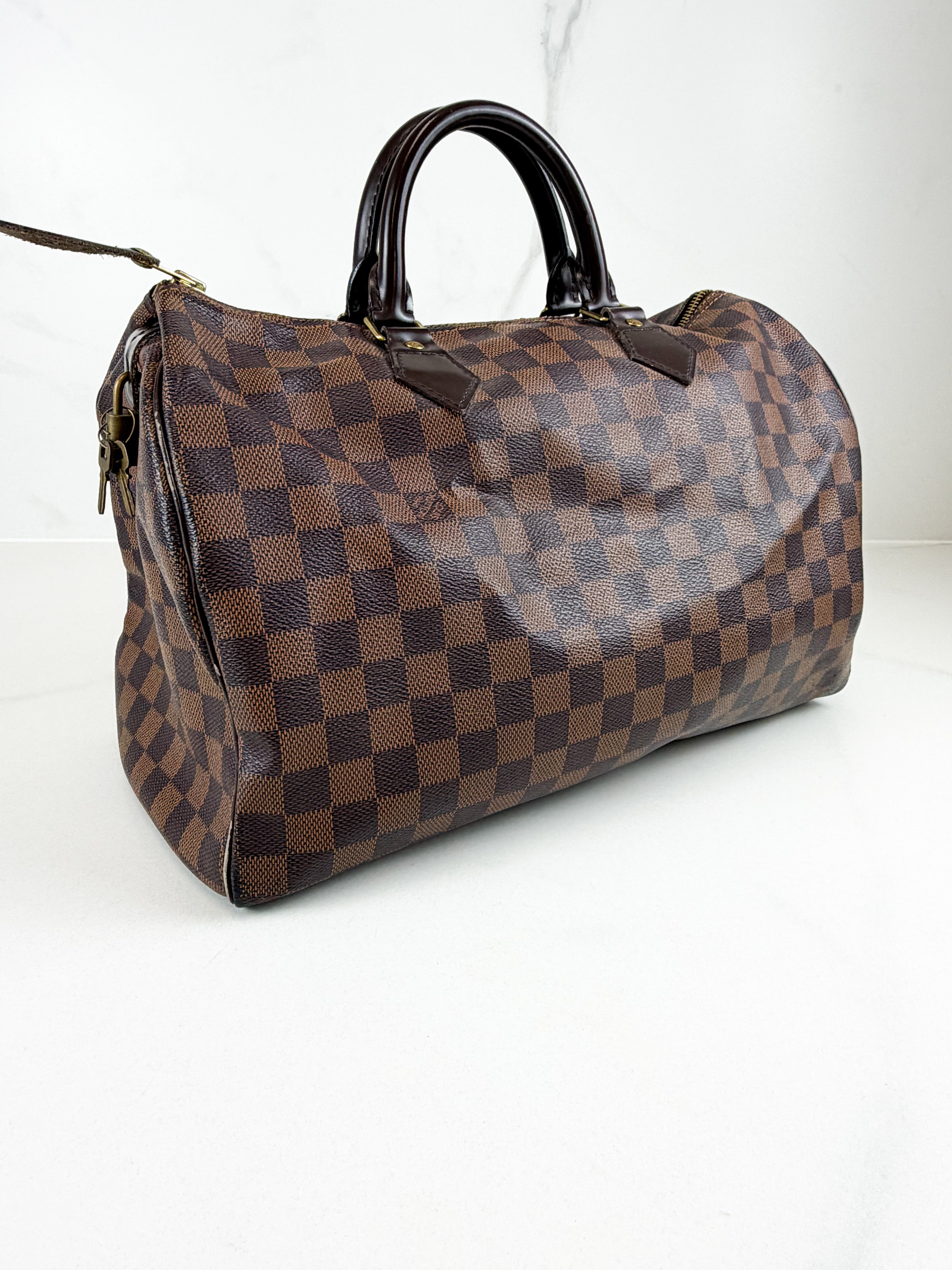 Louis Vuitton Speedy 30 Damier Ebene Canvas