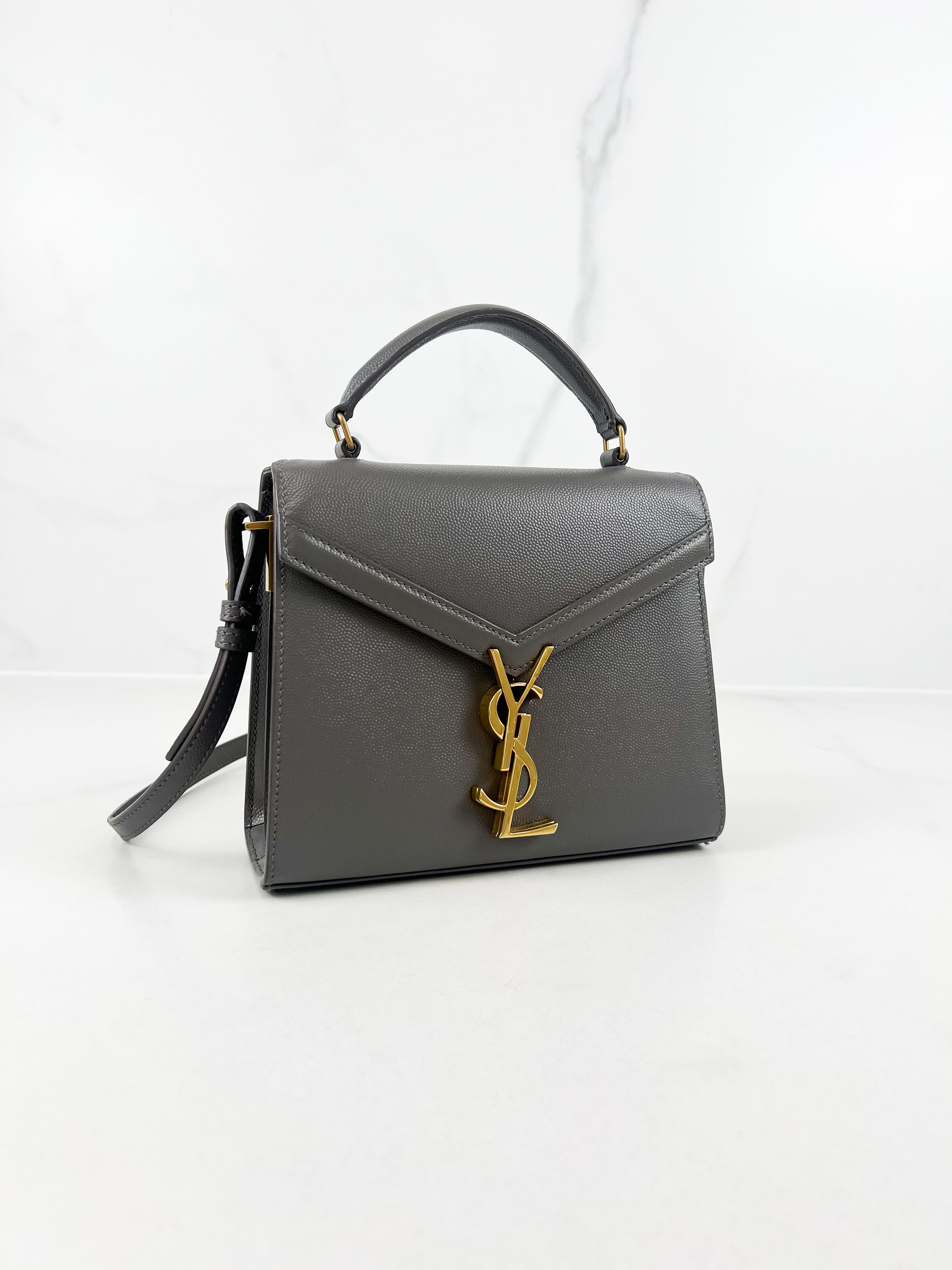 Saint Laurent Cassandra Mini Top Handle GHW