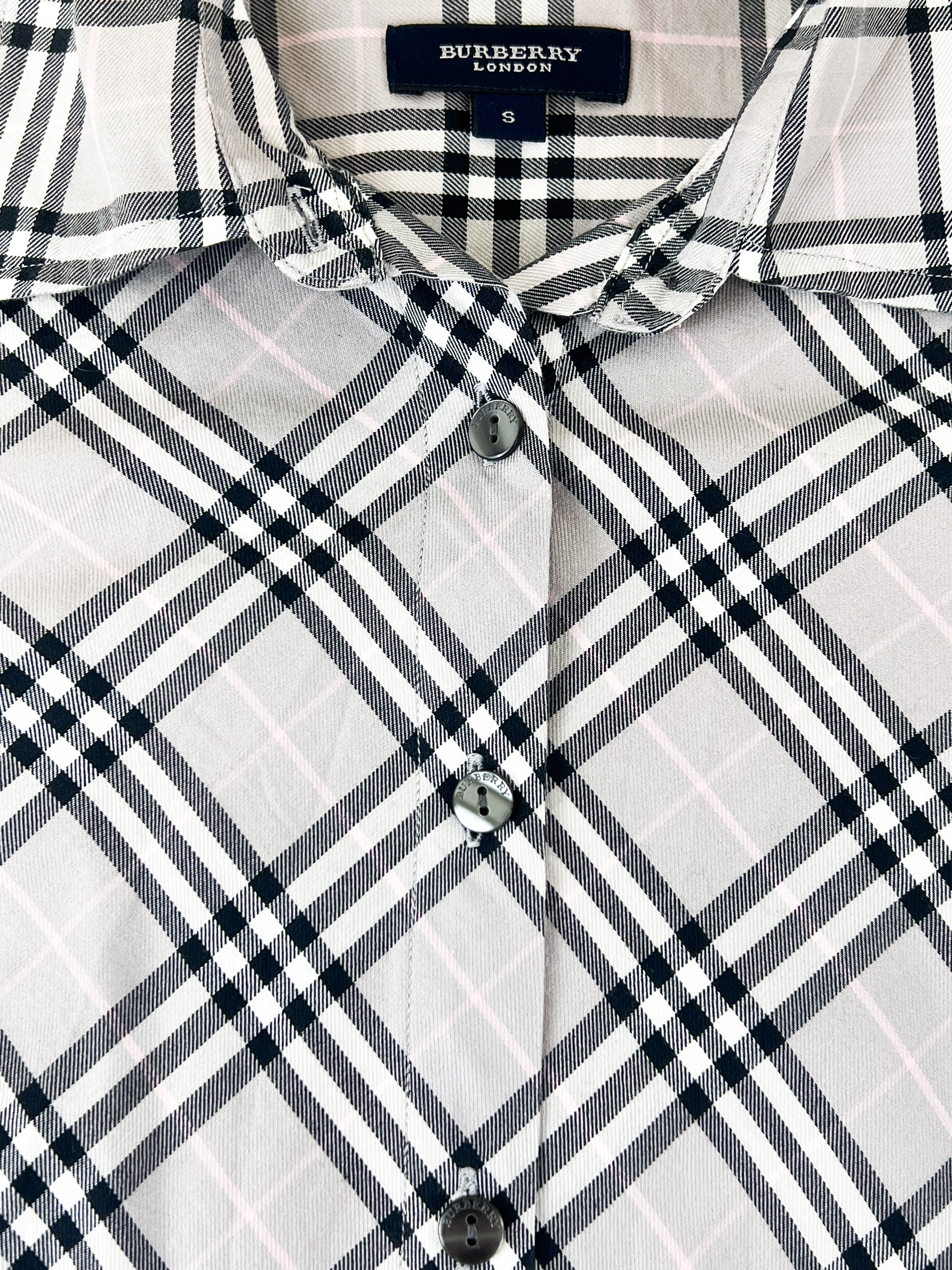 Burberry Check Shirt Womens Size S