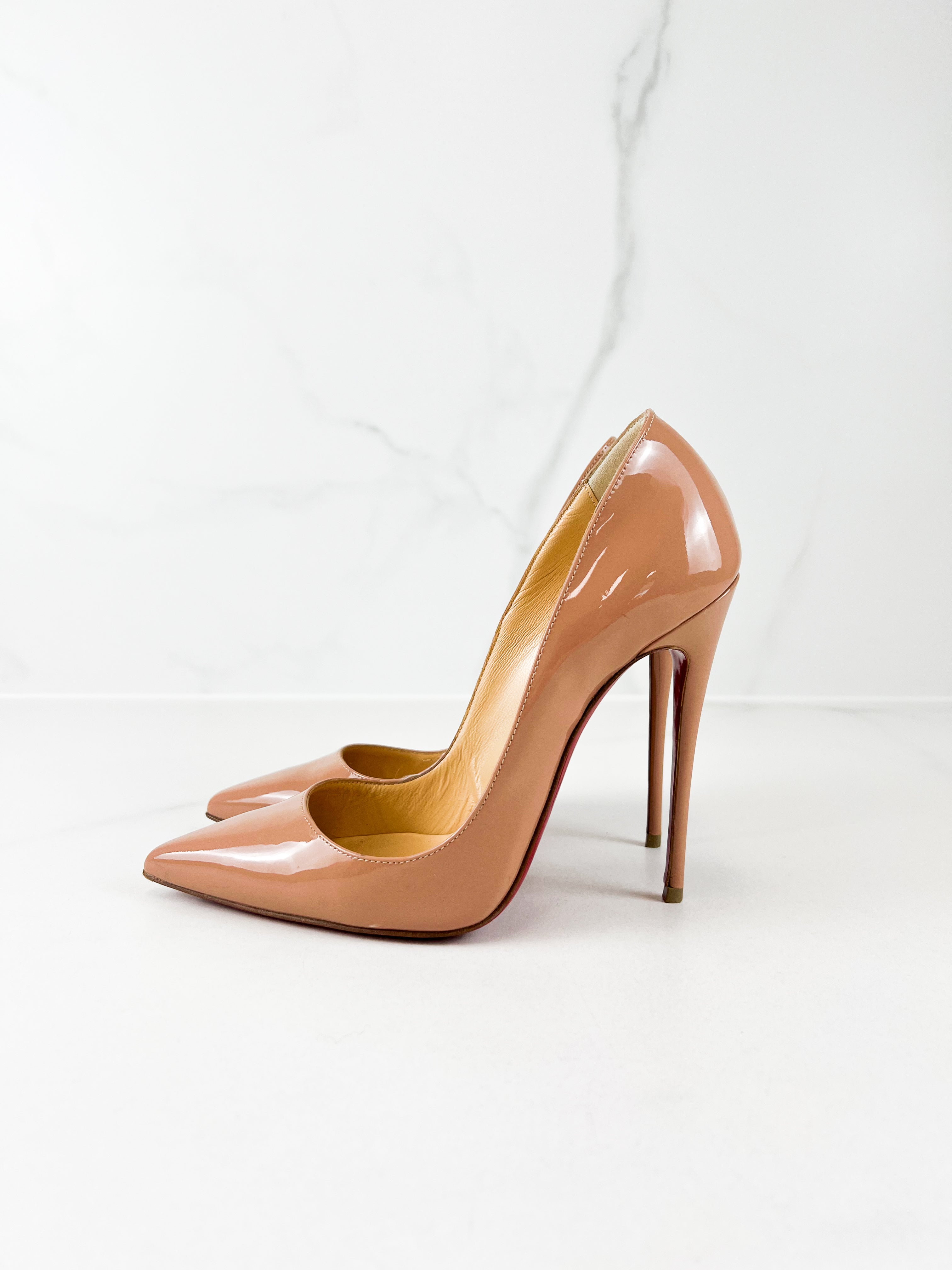 Christian Louboutin Nude So Kate 120 Size 37