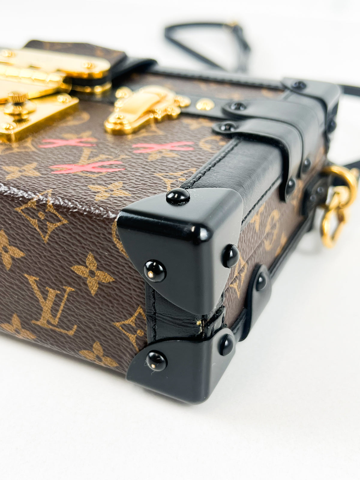 Louis Vuitton Monogram Canvas Petite Malle Clutch Bag