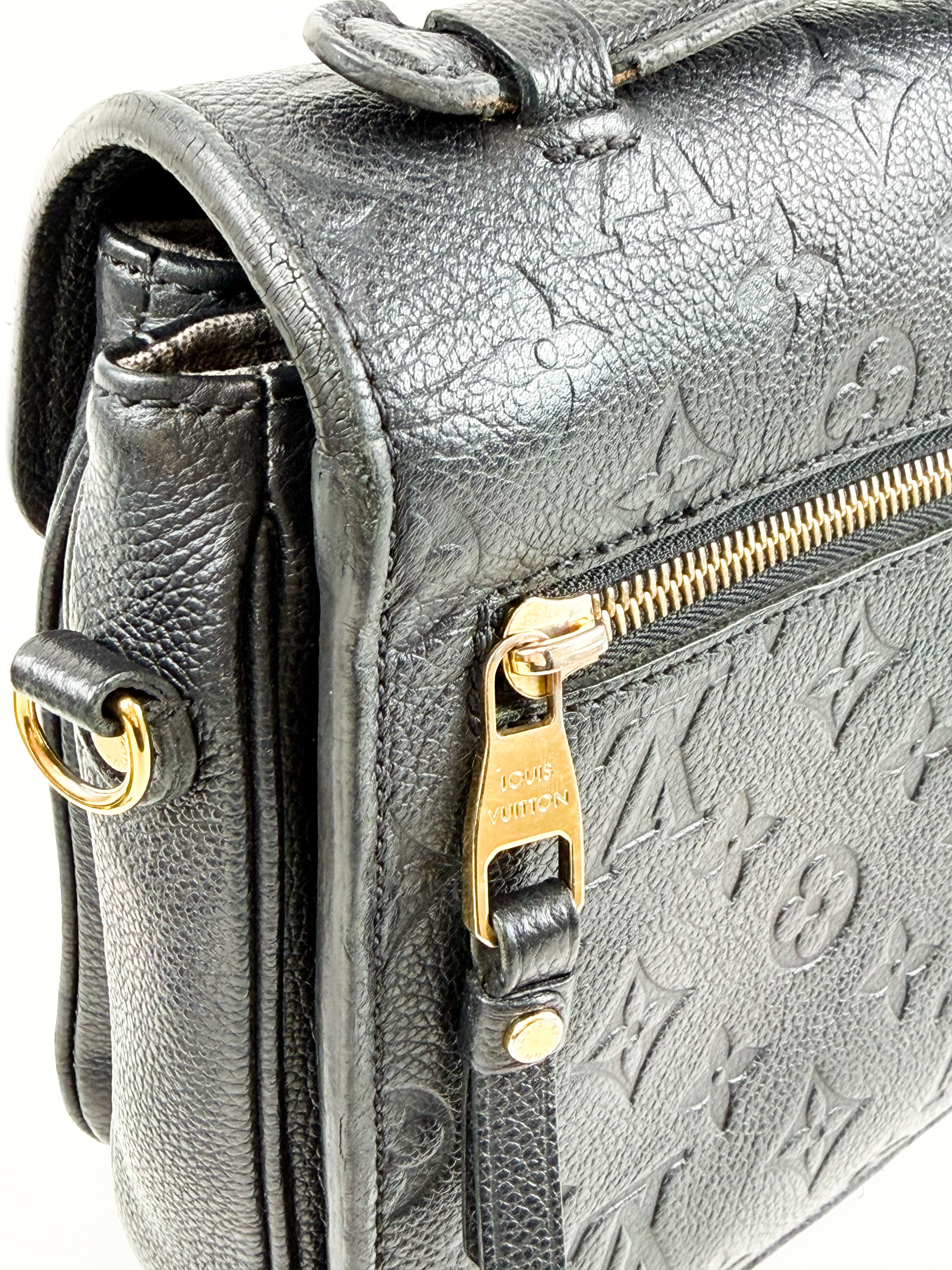 Louis Vuitton Empreinte Black Pochette Metis