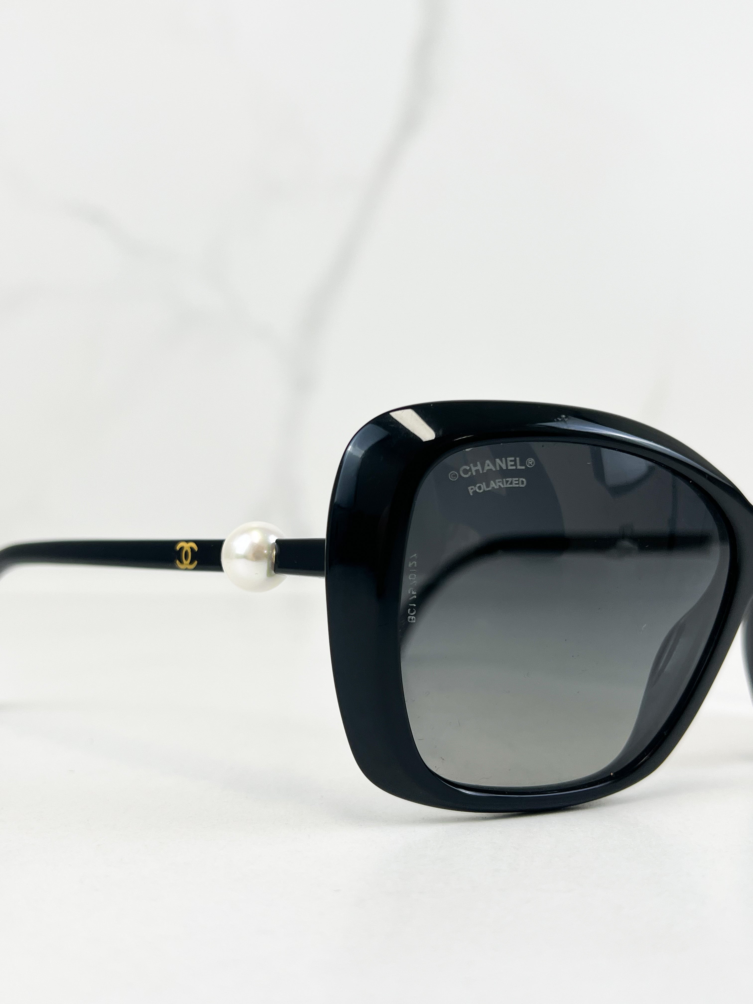 Chanel CC Pearl Sunglasses