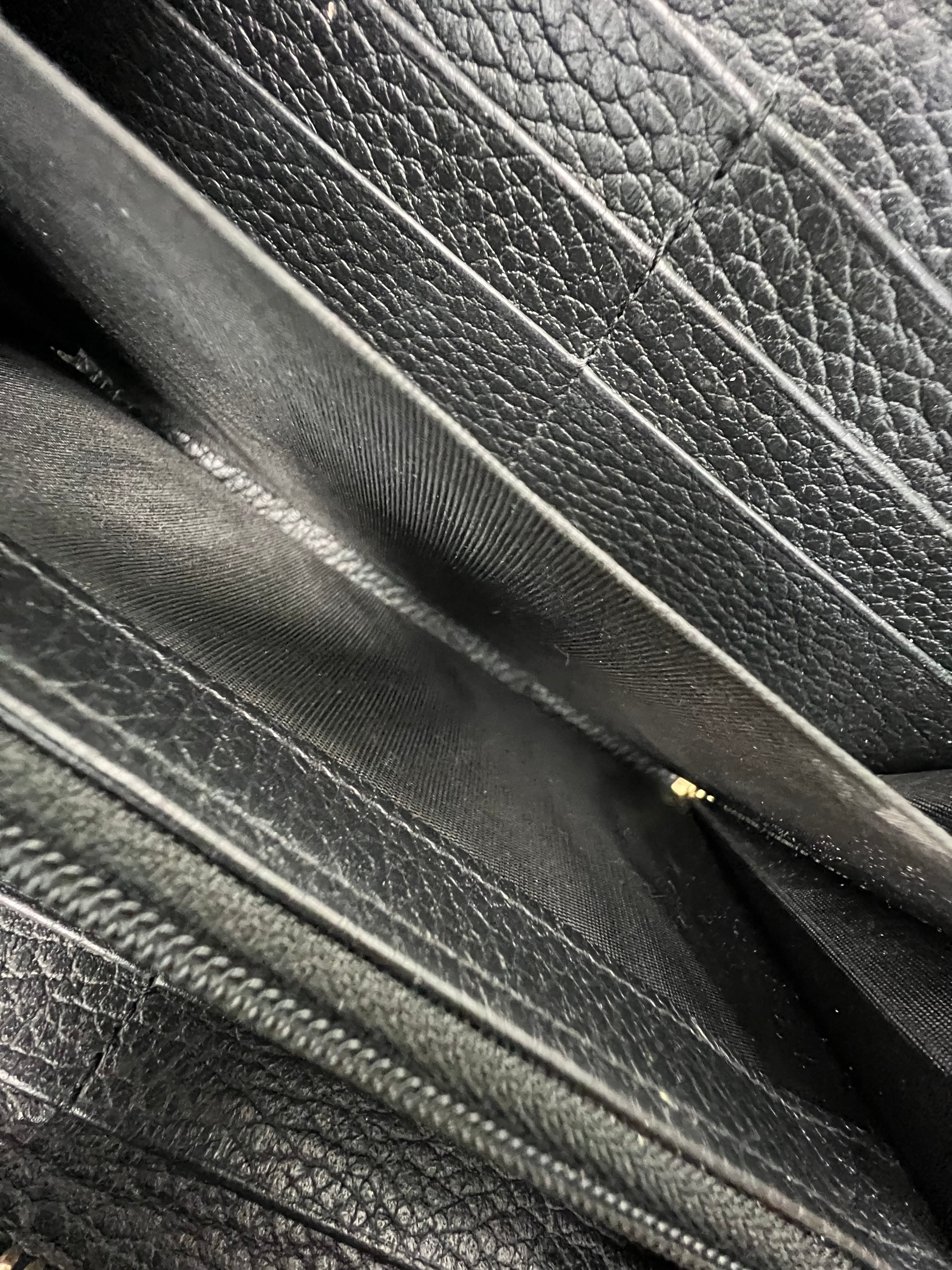 Gucci Long Marmont Zip Around Wallet