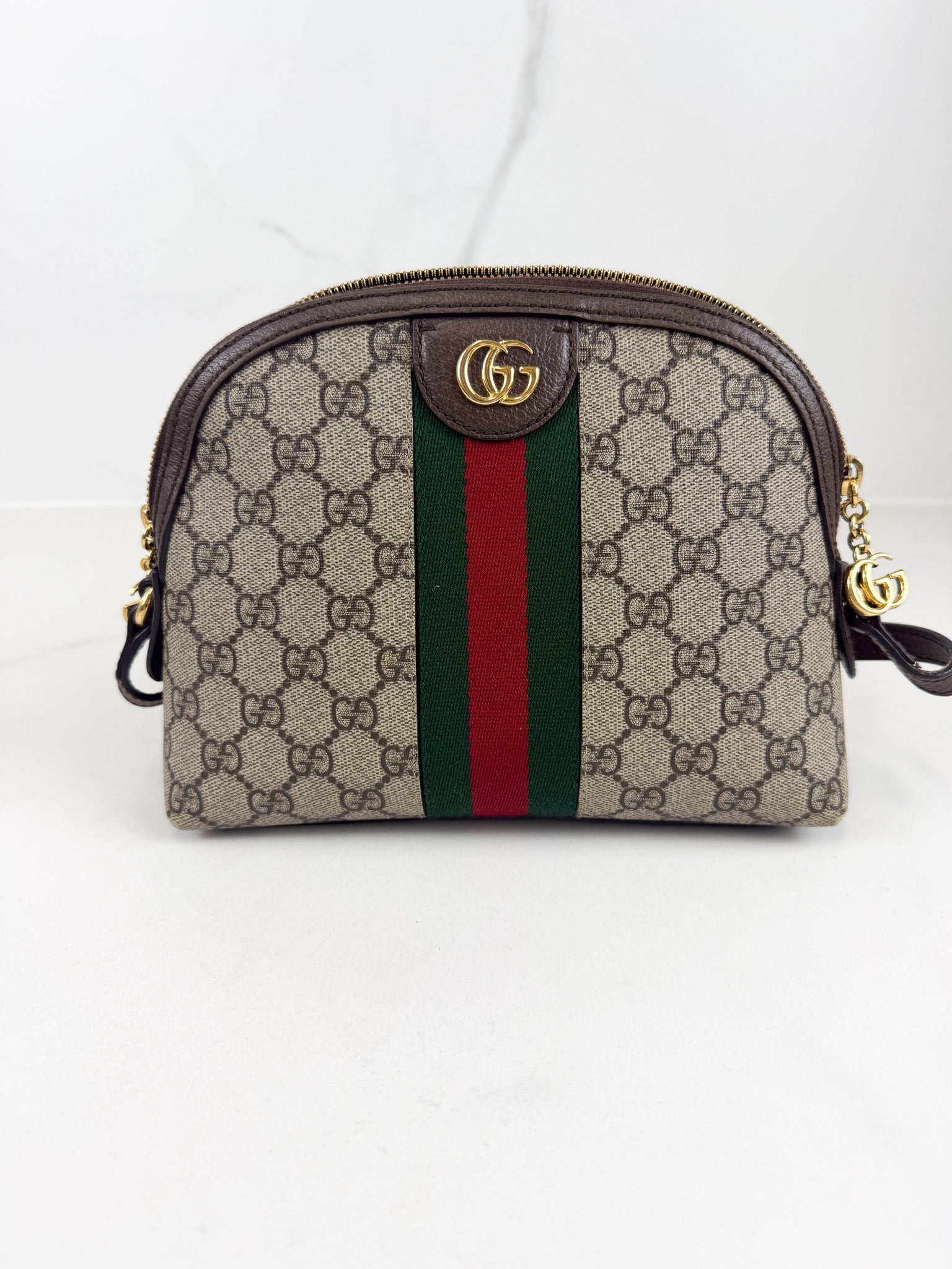 Gucci Ophidia Printed Coated-Canvas Shoulder Bag