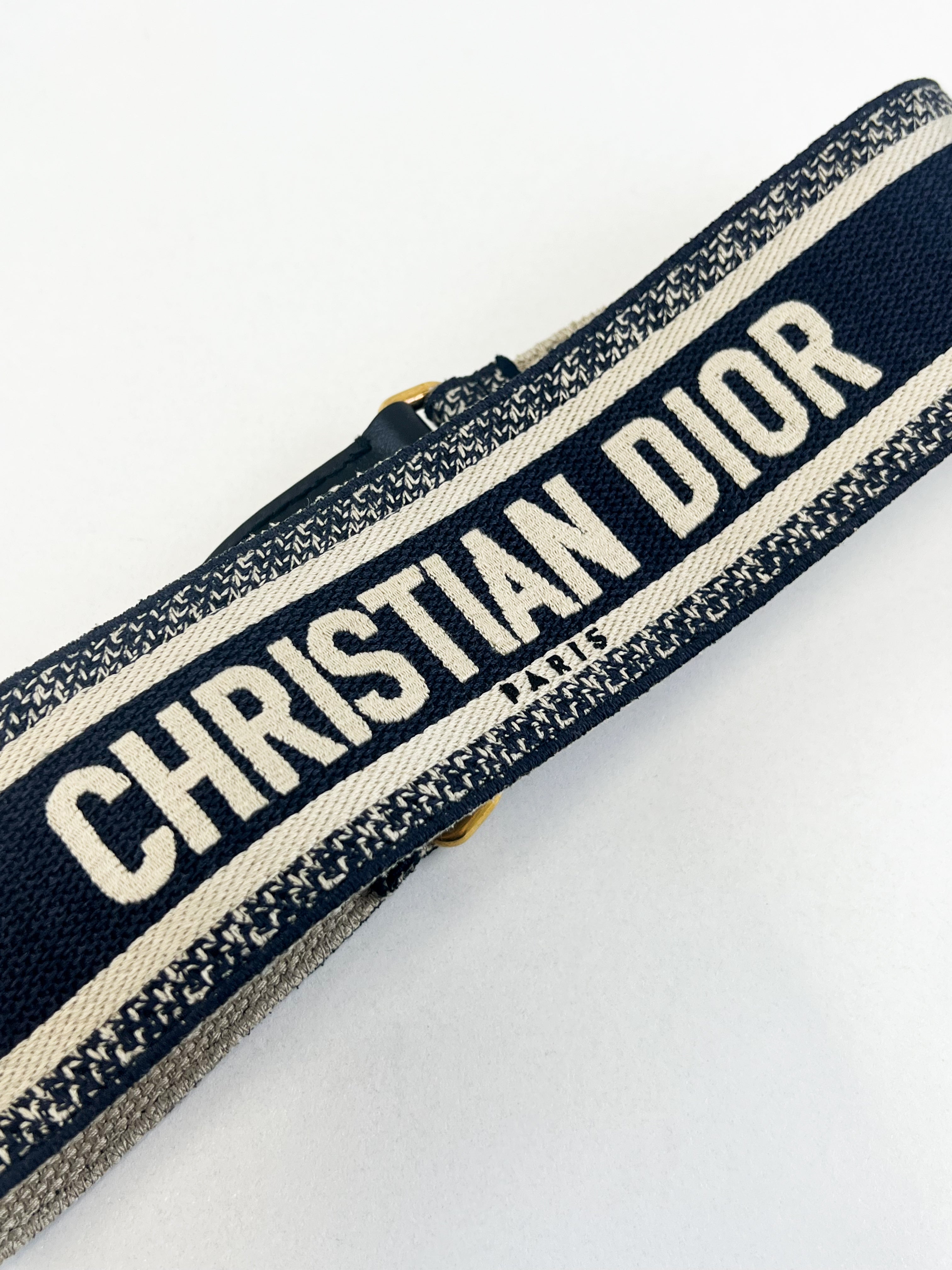 Christian Dior Oblique Saddle Strap