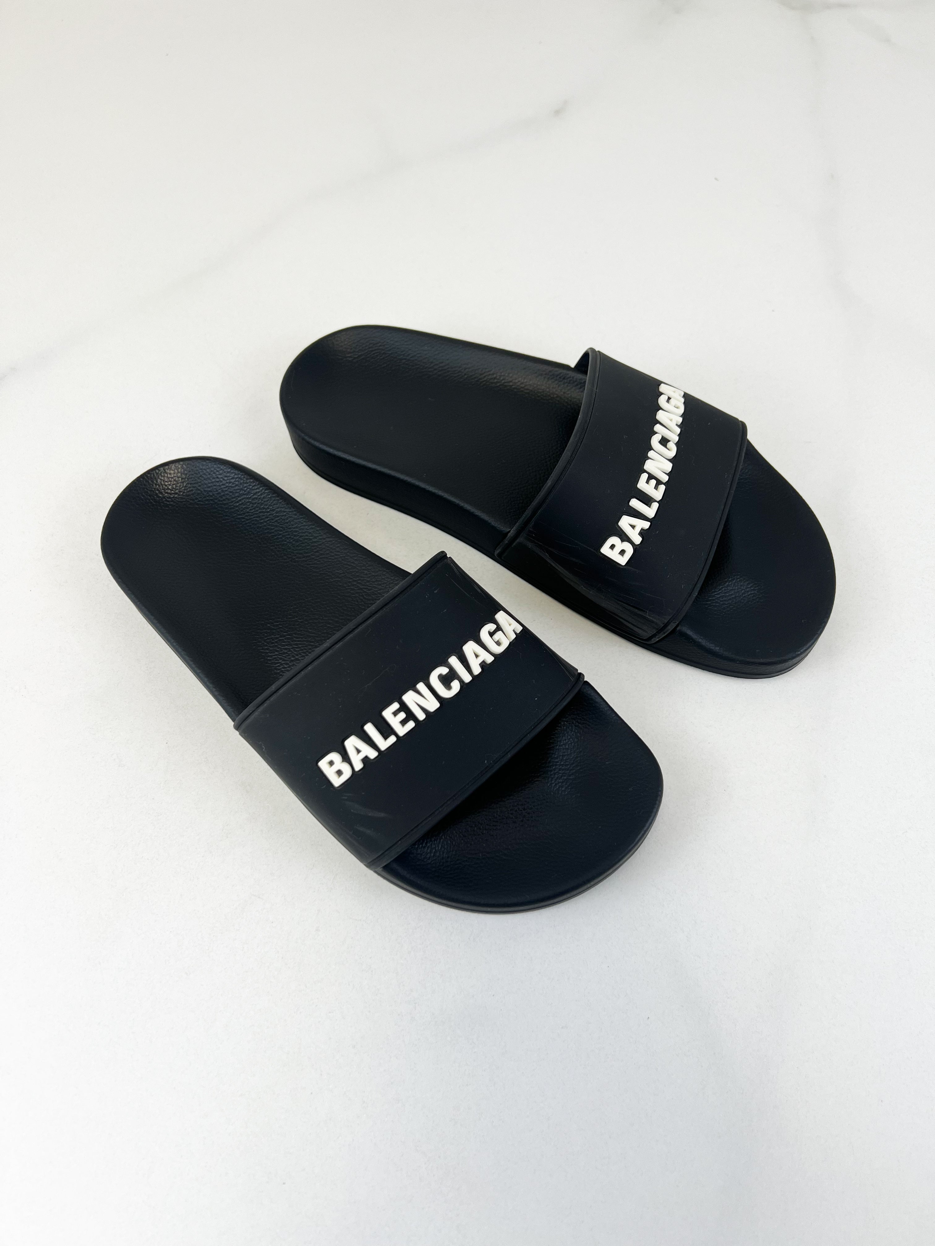 Balenciaga Pool Slide Size 37