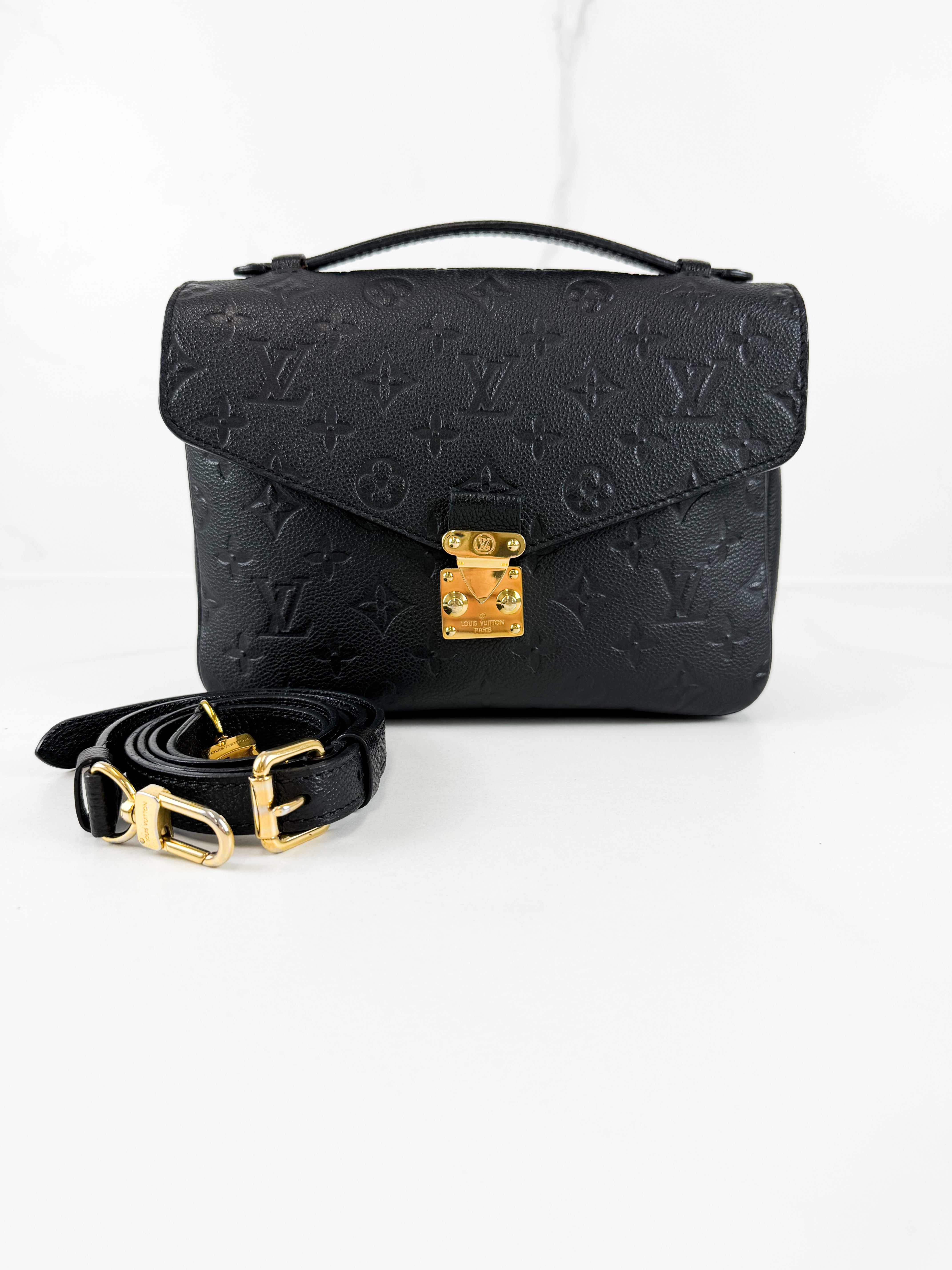Louis Vuitton Empreinte Black Pochette Metis