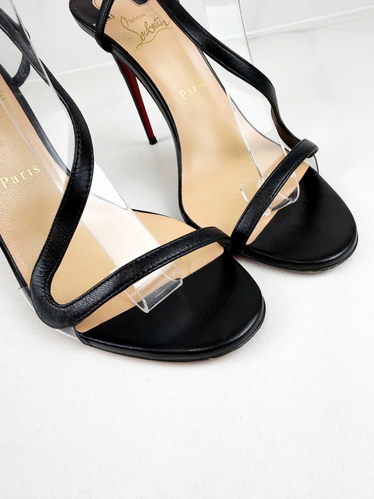 Christian Louboutin Rosalie 100mm Black Size 40