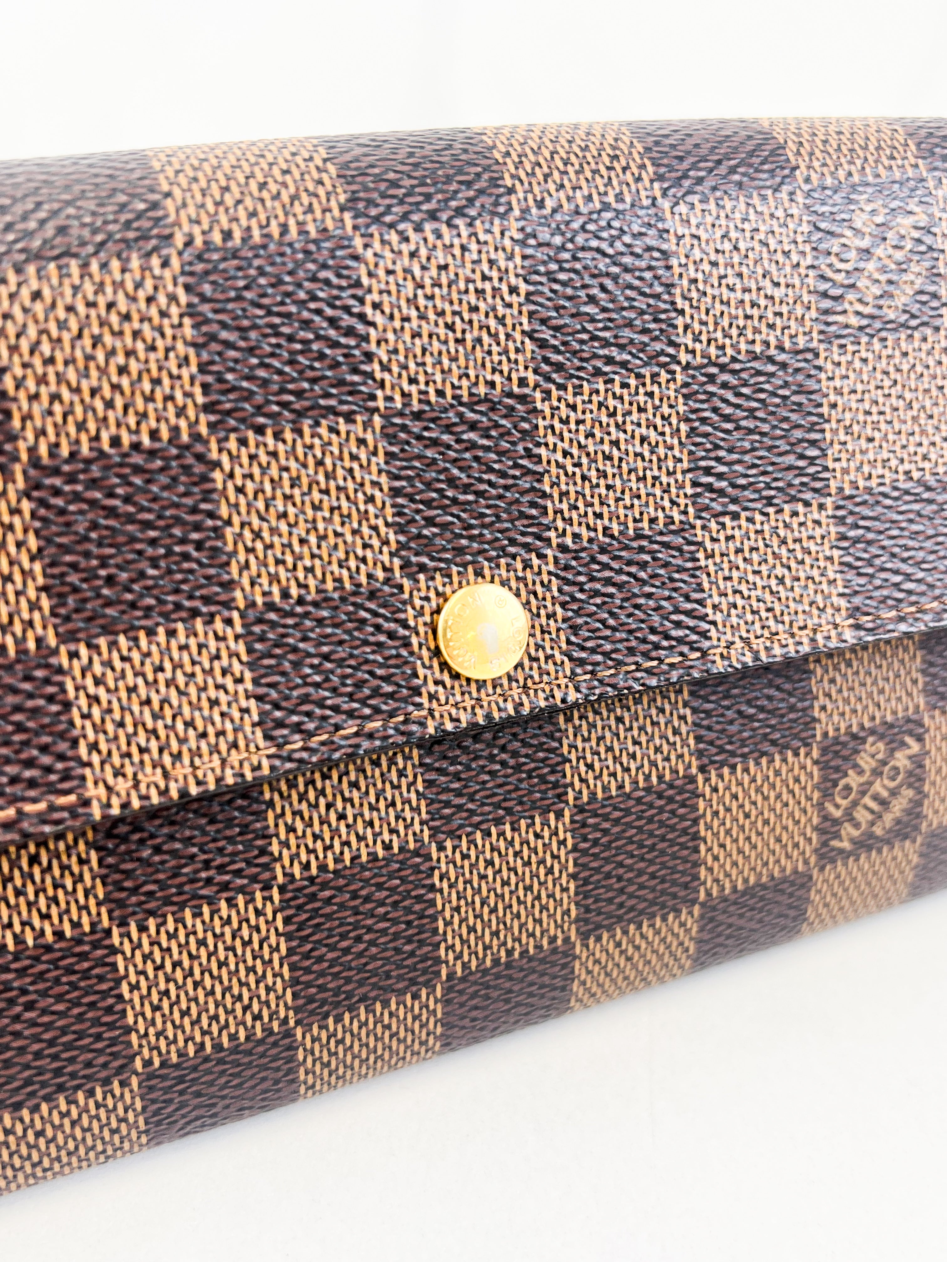 Louis Vuitton Sarah Wallet Damier Ebene