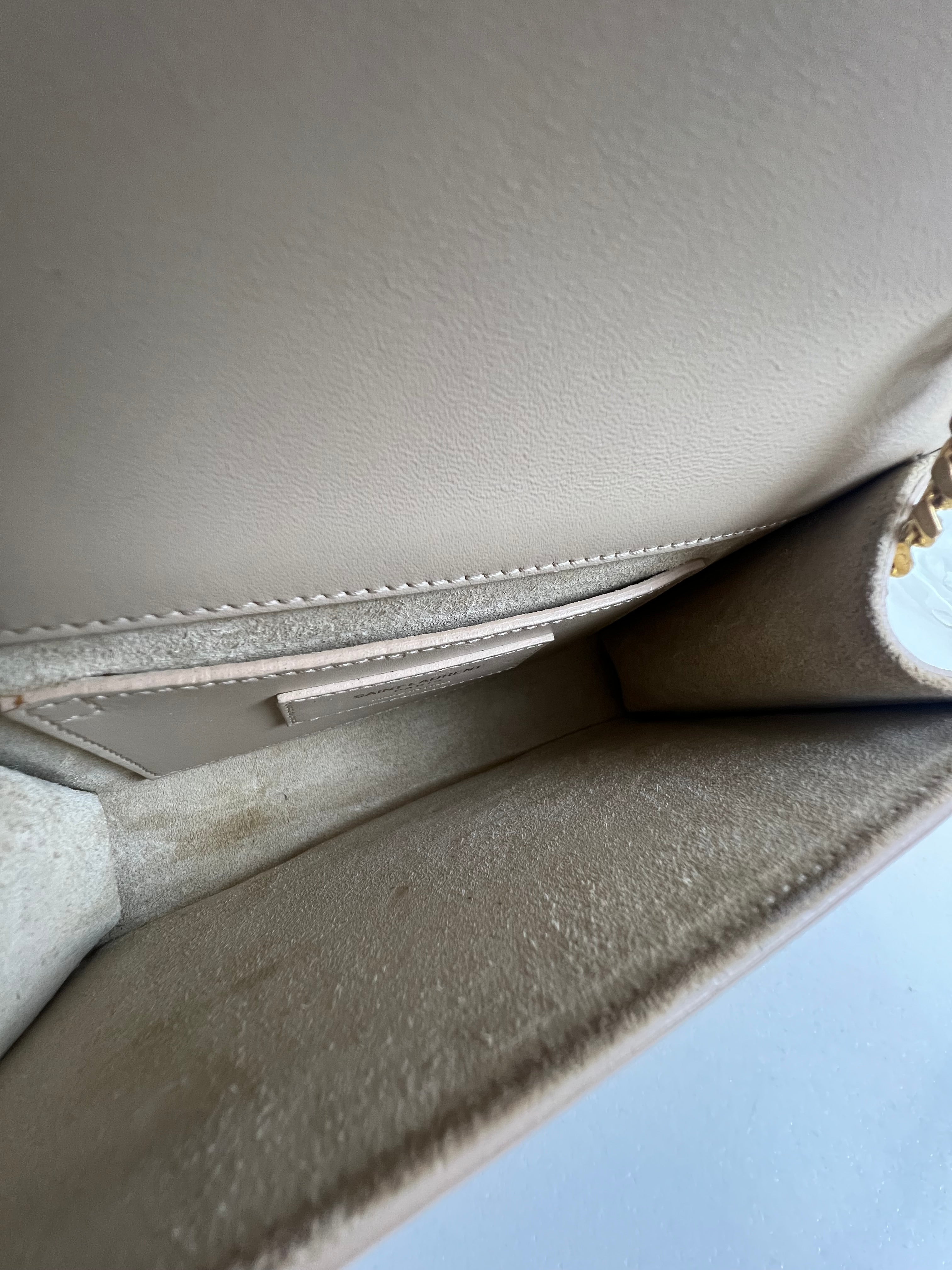 Saint Laurent Kate Small Leather Chain Bag