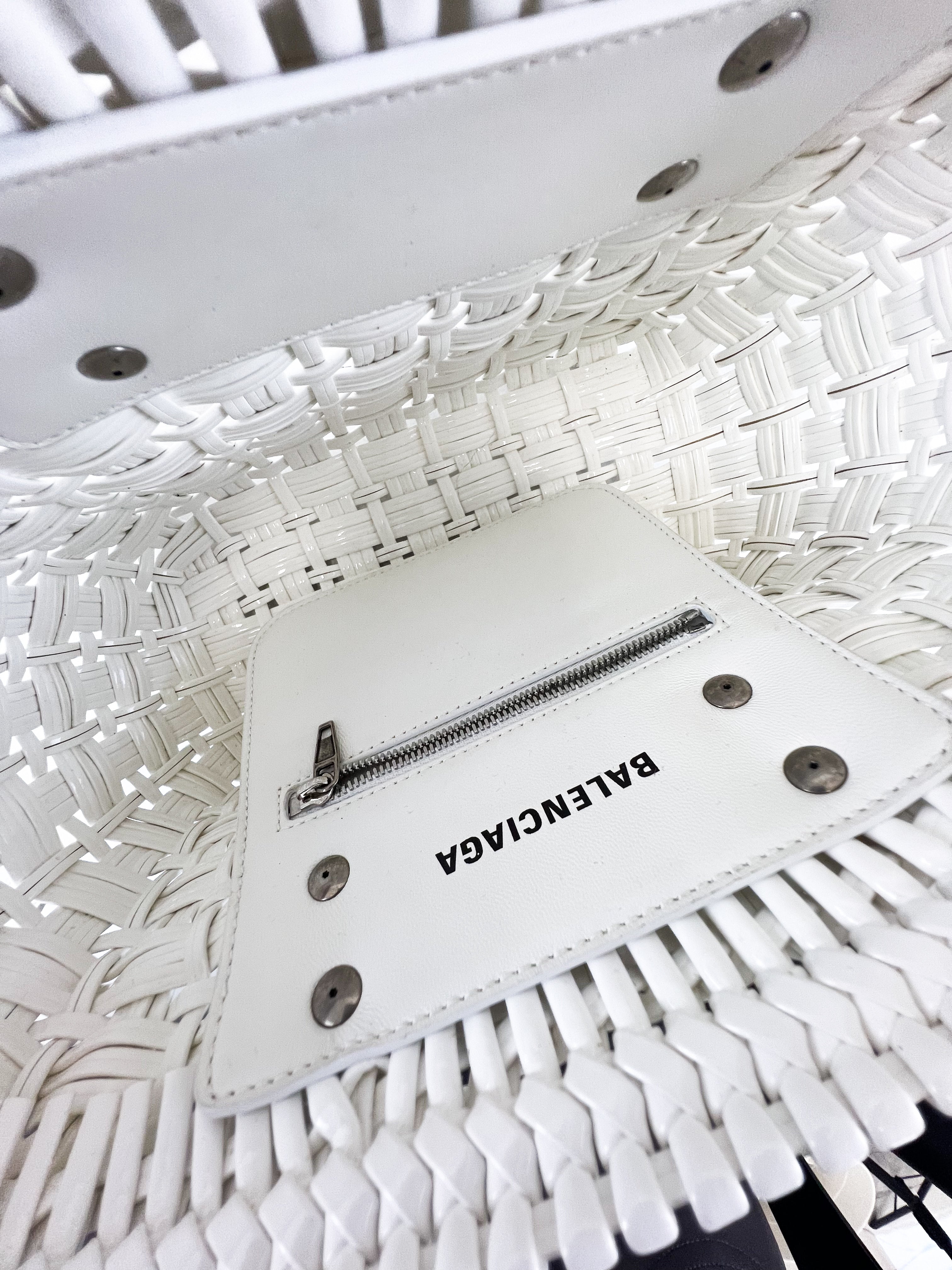 Balenciaga Woven Tote Bag