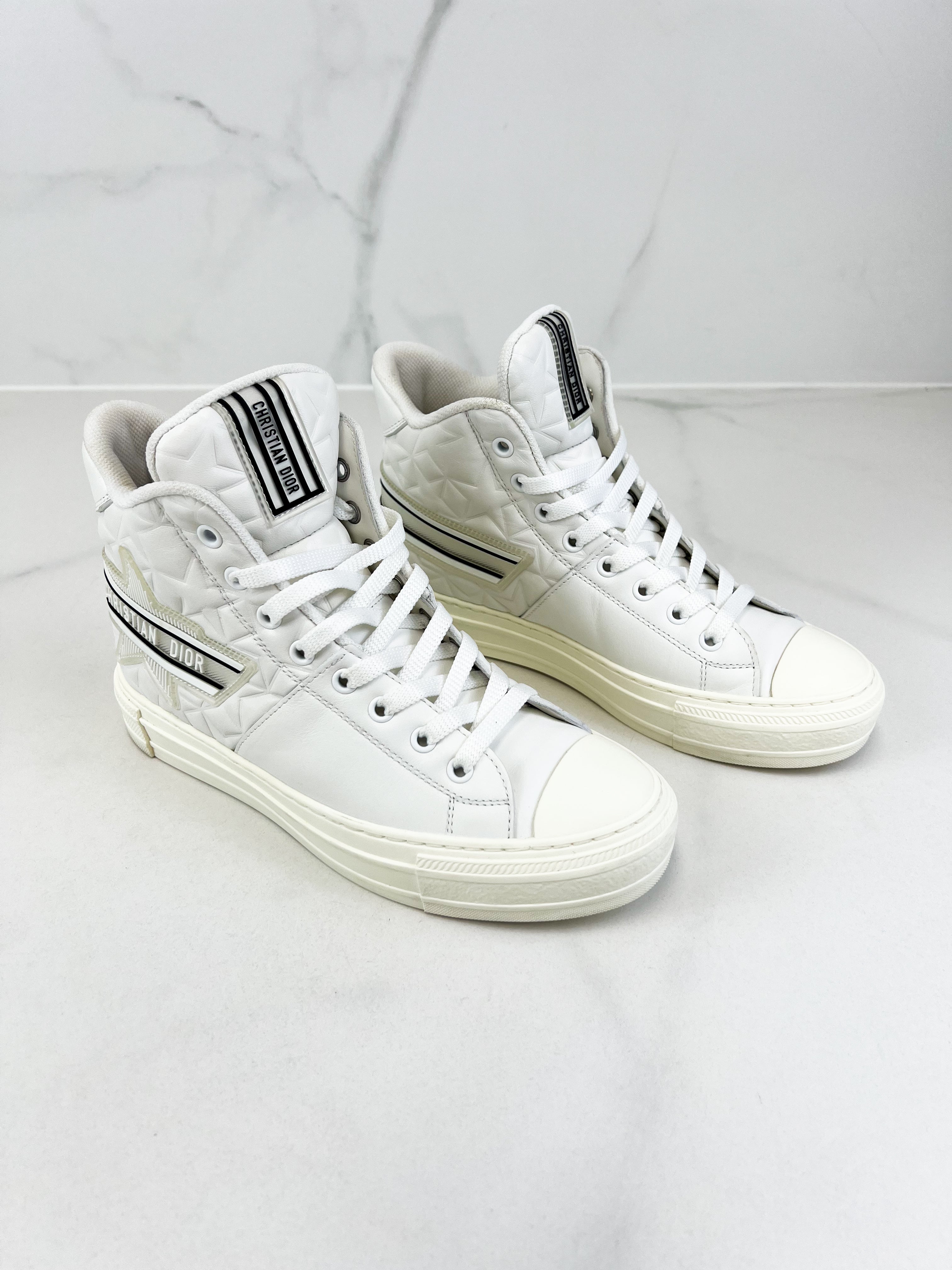 Christian Dior High-Top Sneaker Size 37.5