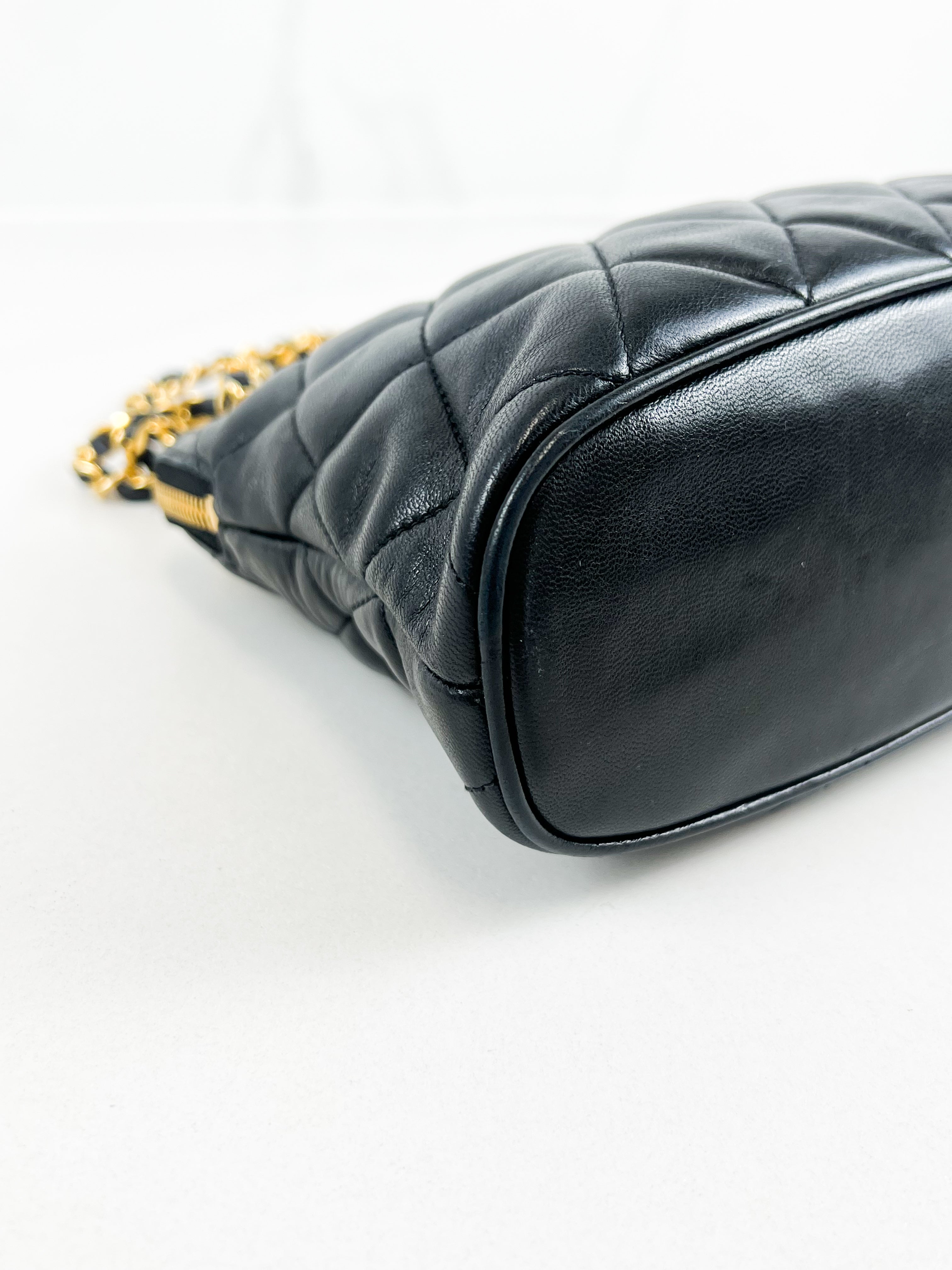 Chanel Vintage Matelasse Chain Shoulder Bag with GHW
