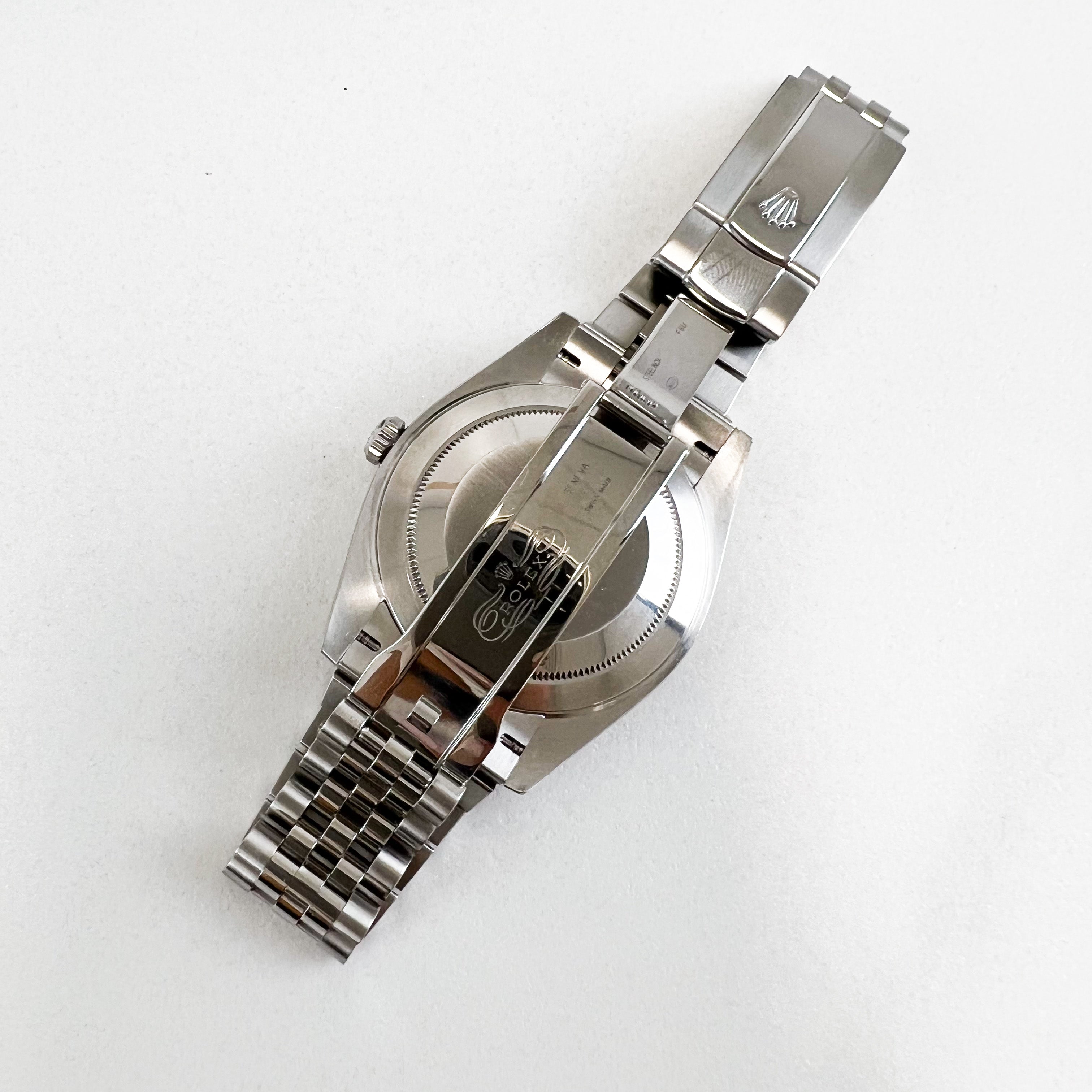 Rolex Datejust 41mm Roman Numeral Blue Dial