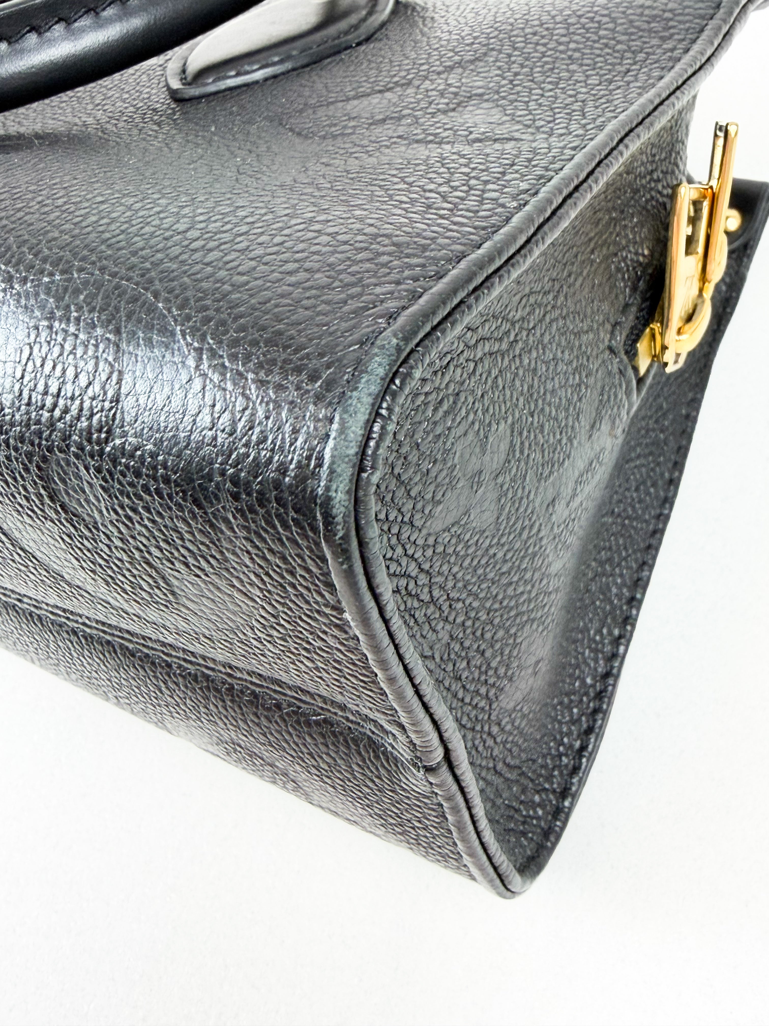 Louis Vuitton OnTheGo East West Black Monogram Empreinte Leather