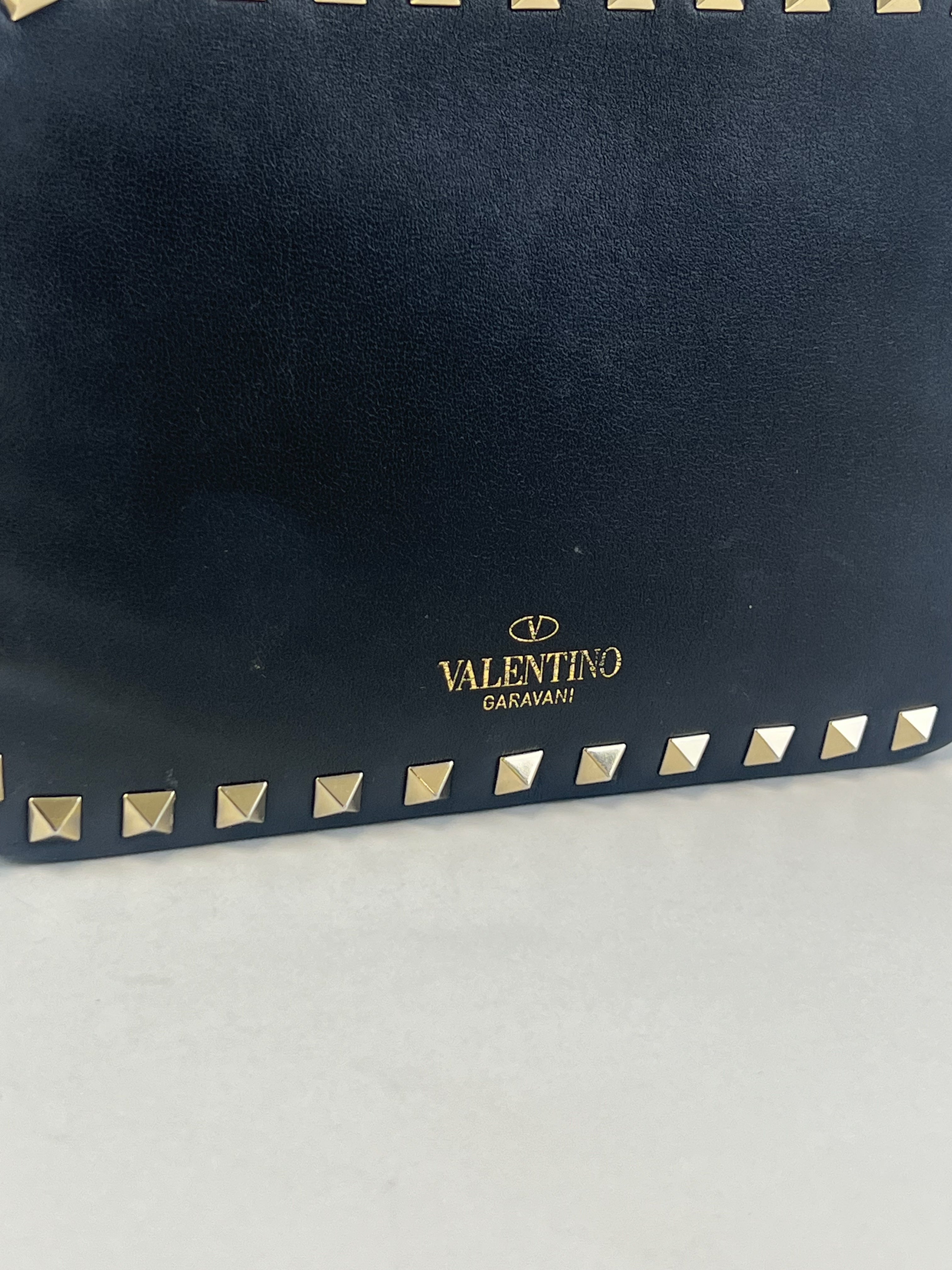 Valentino Garavani Black Rockstud Crossbody Bag