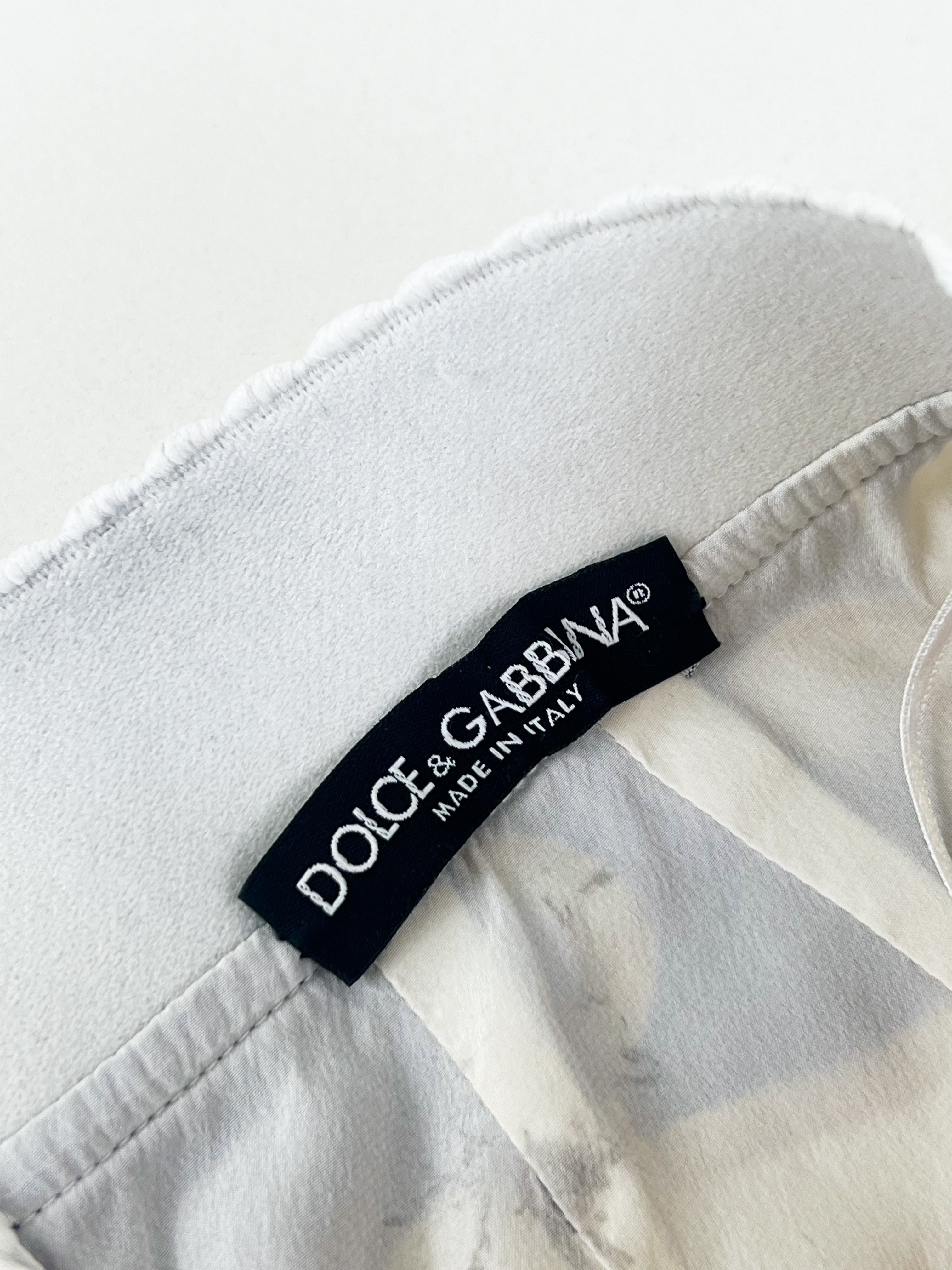 Dolce & Gabbana Multicolour Floral Vase Silk Skirt